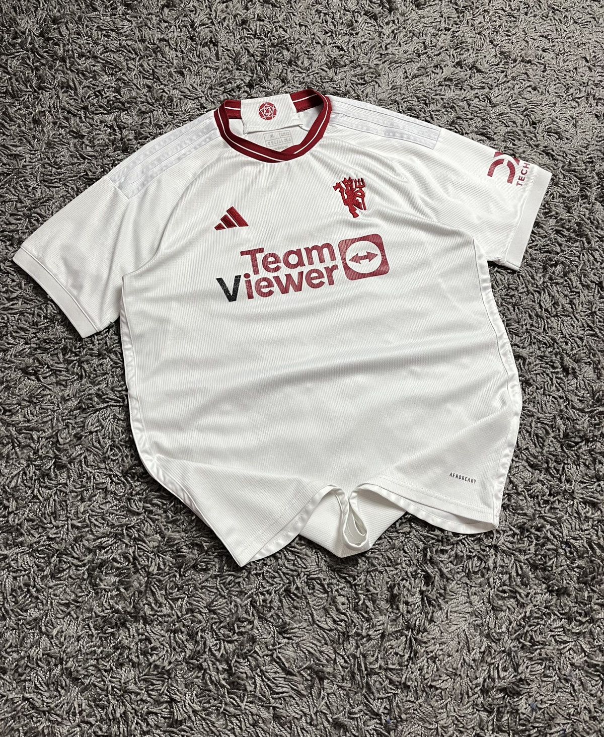 Adidas Manchester United 2023/24 Authentic Third Jersey - XL Size US XL / EU 56 / 4 - 1 Thumbnail