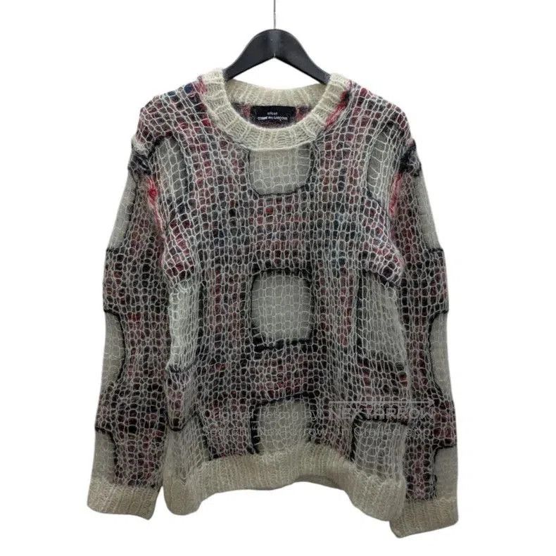 Comme des Garcons COMME des GARCONS 19aw Mesh Knit Sweater. Size US S / EU 44-46 / 1 - 1 Thumbnail