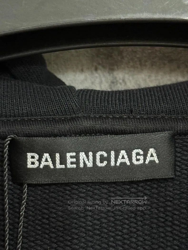 Balenciaga Balenciaga Rainbow Logo Embroidered Hoodie. Size US M / EU 48-50 / 2 - 3 Thumbnail