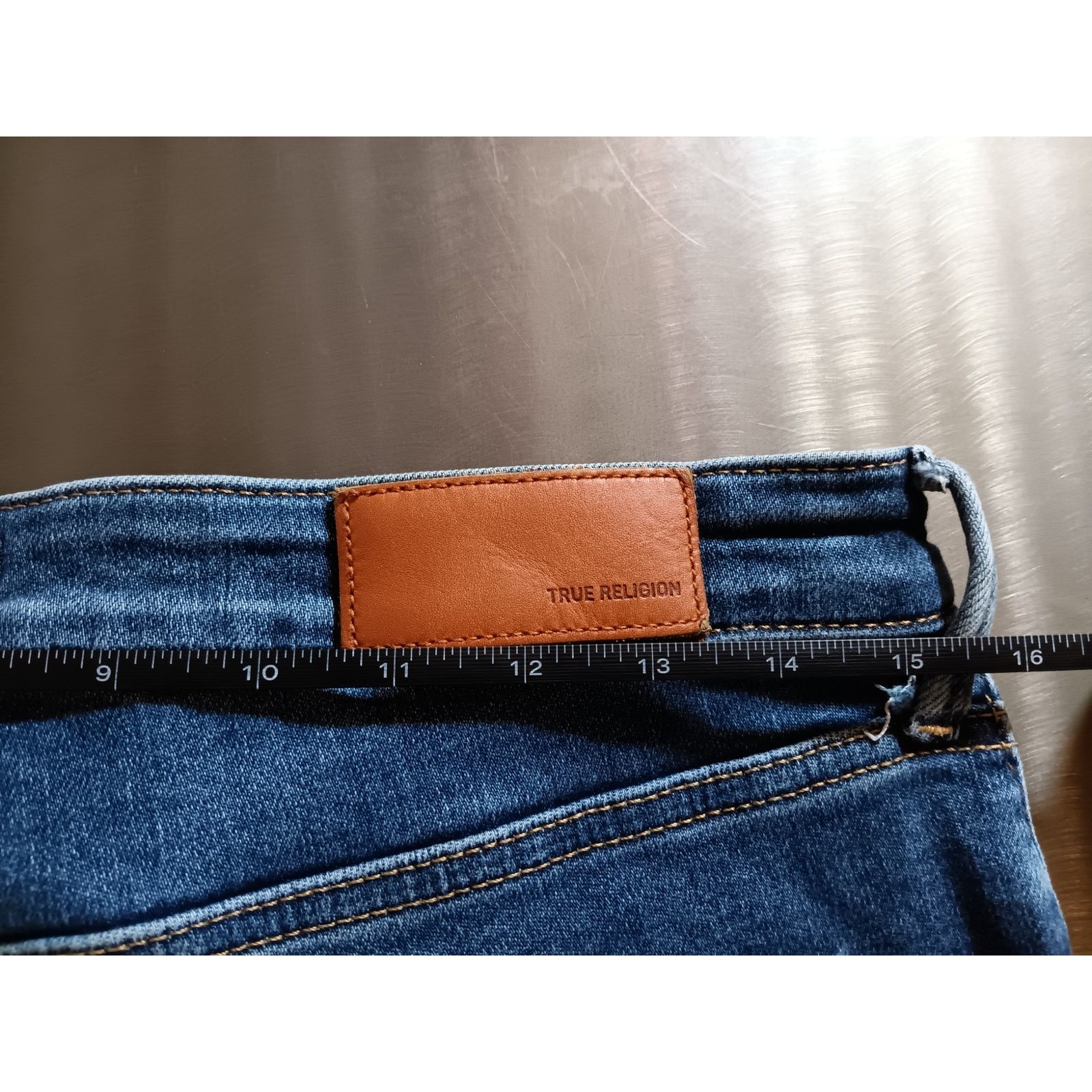 True Religion True Religion Men's Blue Jeans 30X27 Size US 30 / EU 46 - 4 Thumbnail