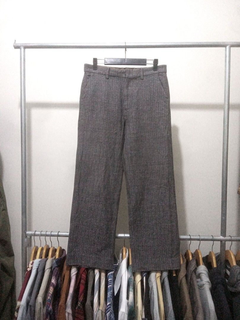 45rpm 45Rpm Studio Japan Tweed Trouser Size US 30 / EU 46 - 2 Thumbnail