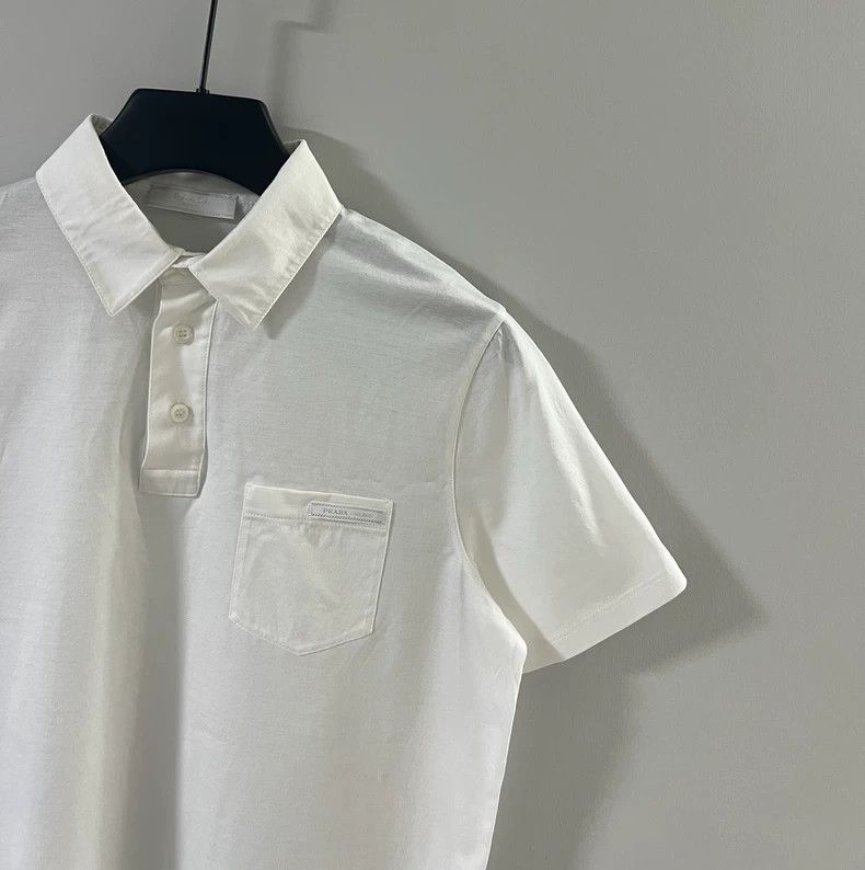 Prada Prada Short-sleeved T-shirt polo 2501-Nextarrow Size US M / EU 48-50 / 2 - 3 Thumbnail