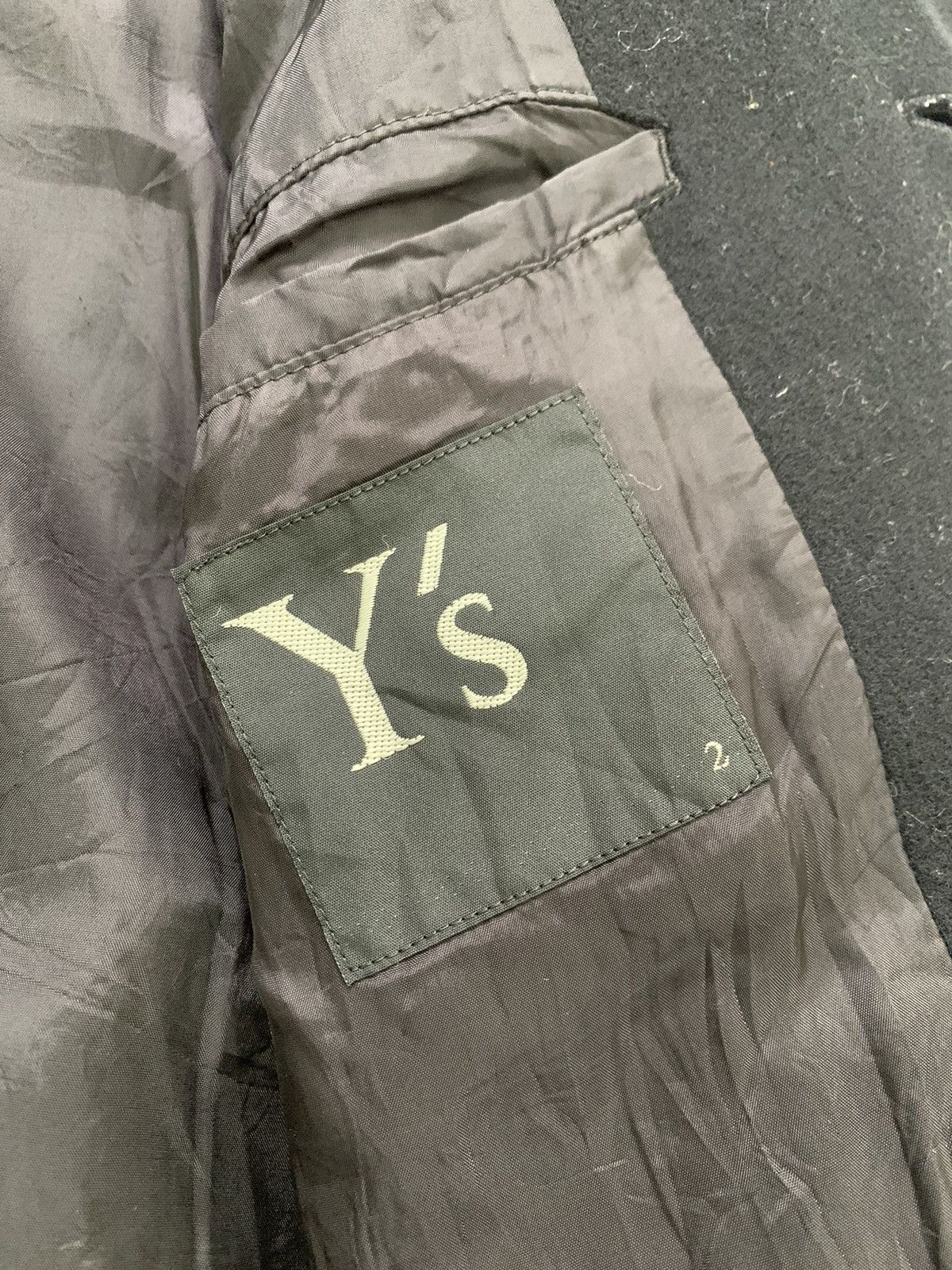 Y's Vintage Y's Wool Coat Size US M / EU 48-50 / 2 - 17 Thumbnail