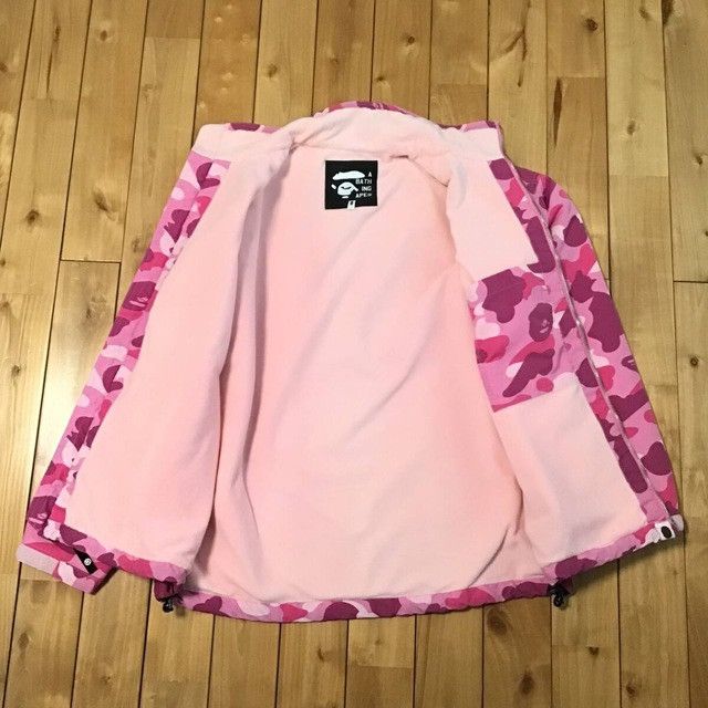 Bape × Nigo 🔥Vintage🔥 BAPE Pink camo Nylon Boa Jacket a bathing ape NIGO Size US M / EU 48-50 / 2 - 2 Thumbnail