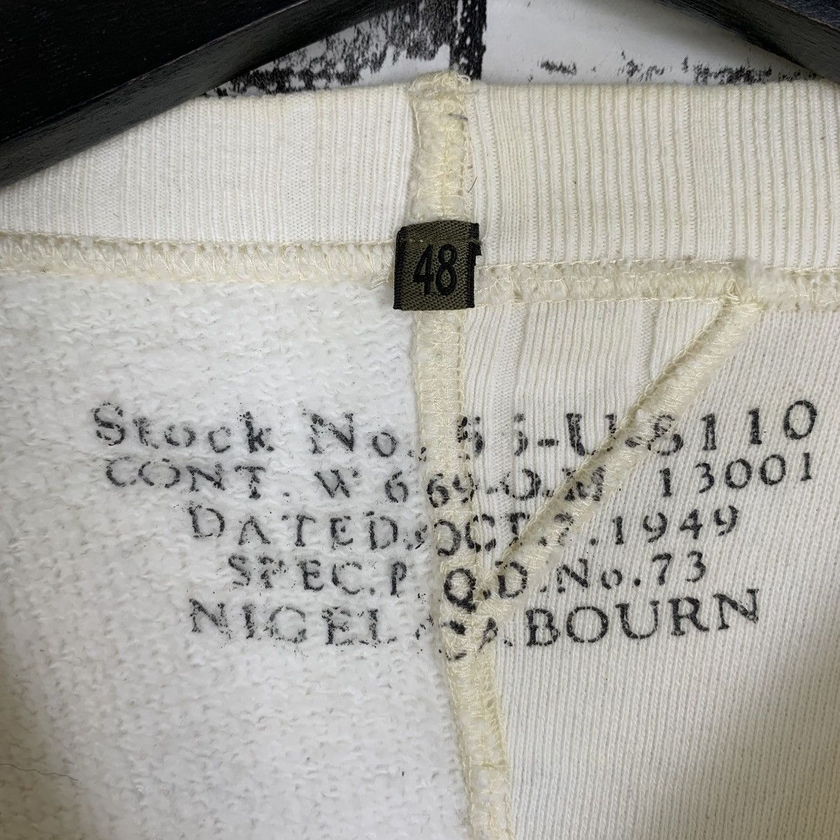 Designer × Nigel Cabourn × Vintage Nigel Cabourn 40s Double V Neck Pullover Sweatshirt Size XL / US 12-14 / IT 48-50 - 9 Thumbnail