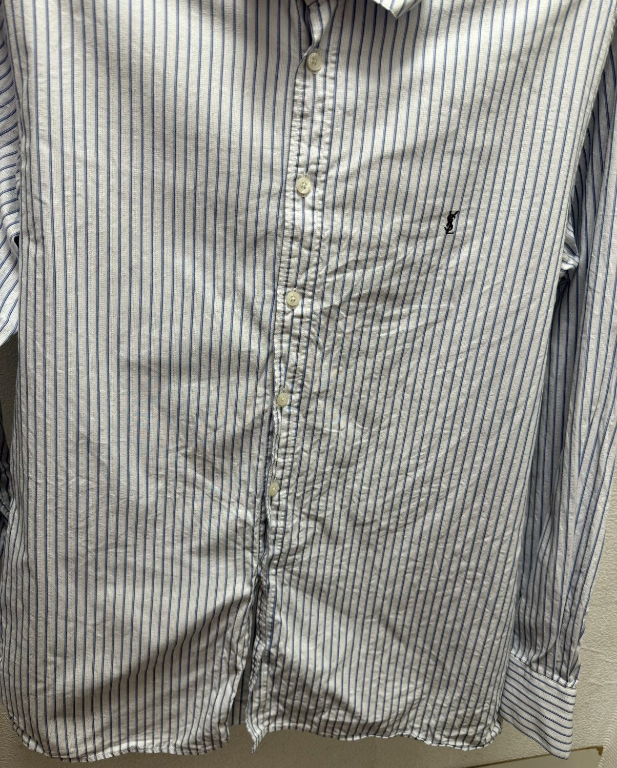 Yves Saint Laurent Yves Saint Laurent YSL pour home vintage longsleeve shirt L Size US L / EU 52-54 / 3 - 7 Thumbnail
