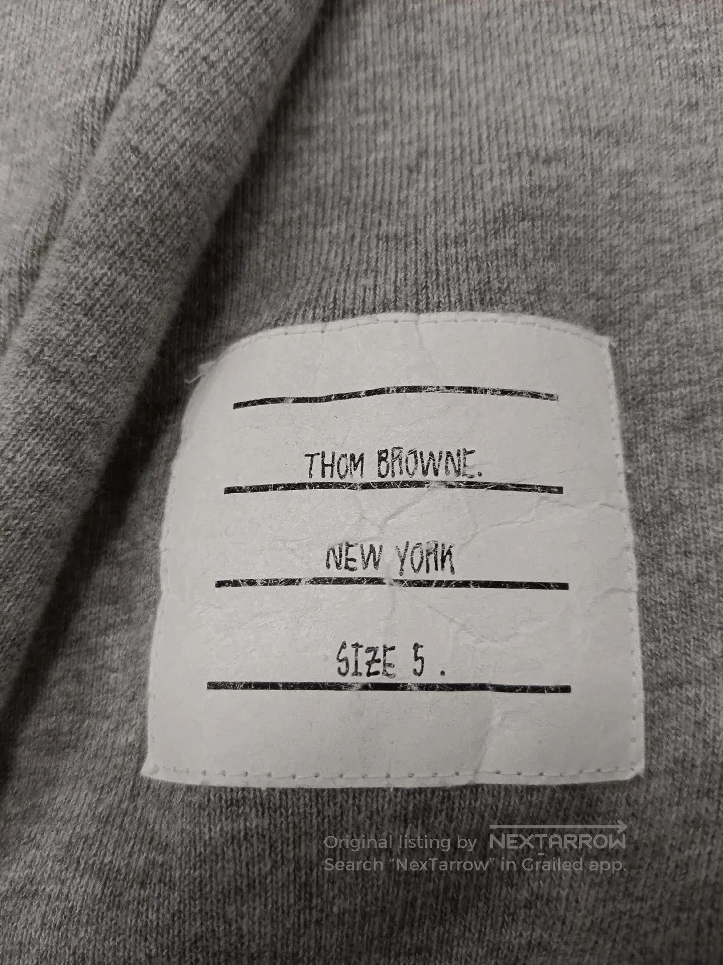 Thom Browne thom browne classic gray crewneck sweatshirt. Size US M / EU 48-50 / 2 - 3 Thumbnail