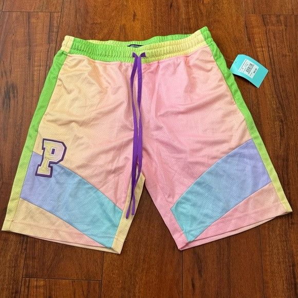 Pink Dolphin NWT PINK DOLPHIN MR. POSITIVE WINDBREAKER SHORTS SZ MEDIUM M Size US 30 / EU 46 - 1 Thumbnail