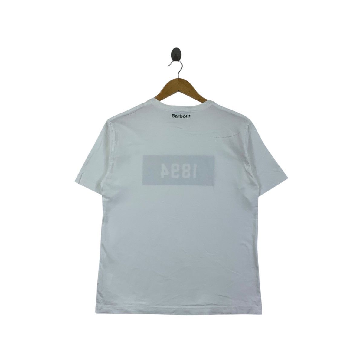 Barbour BARBOUR ENGLAND 1894 Box Logo Made In Japan Tee Shirt Size S / US 4 / IT 40 - 4 Thumbnail