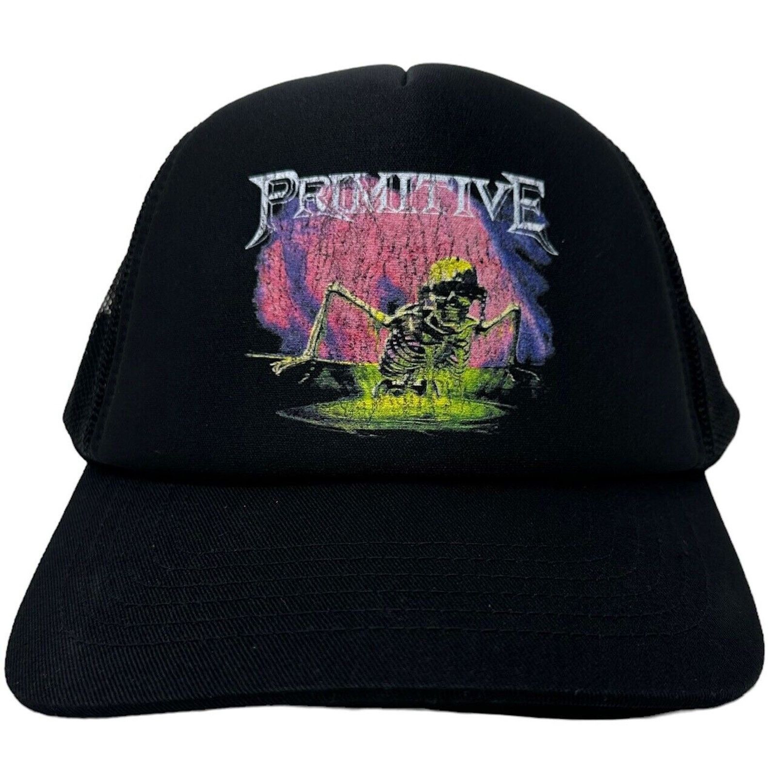 Primitive Primitive Men's X Megadeth Birth Snapback Trucker Hat Cap Size ONE SIZE - 2 Thumbnail