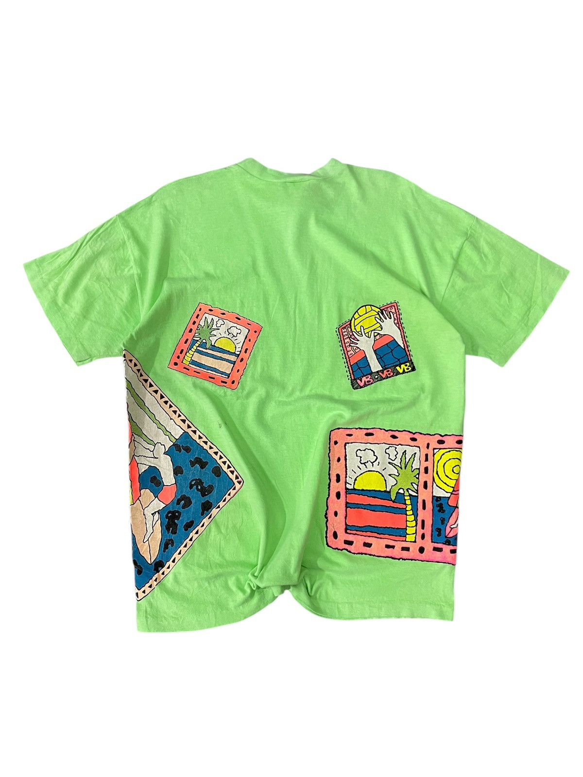 Vintage Vintage 80s Surf Mania Size US XL / EU 56 / 4 - 8 Thumbnail