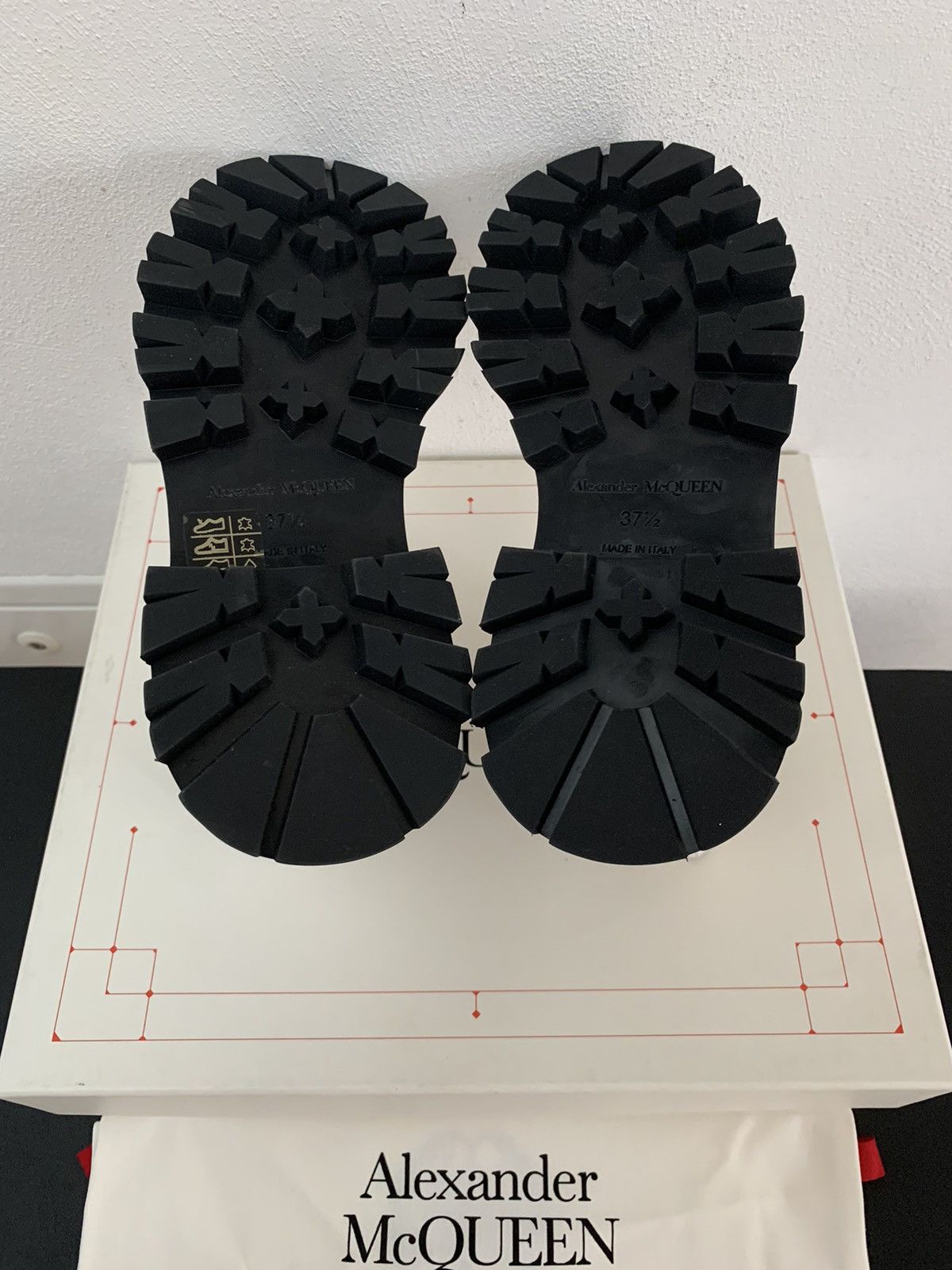 Alexander McQueen Alexander McQueen Leather Boots Size US 7.5 / IT 37.5 - 18 Thumbnail