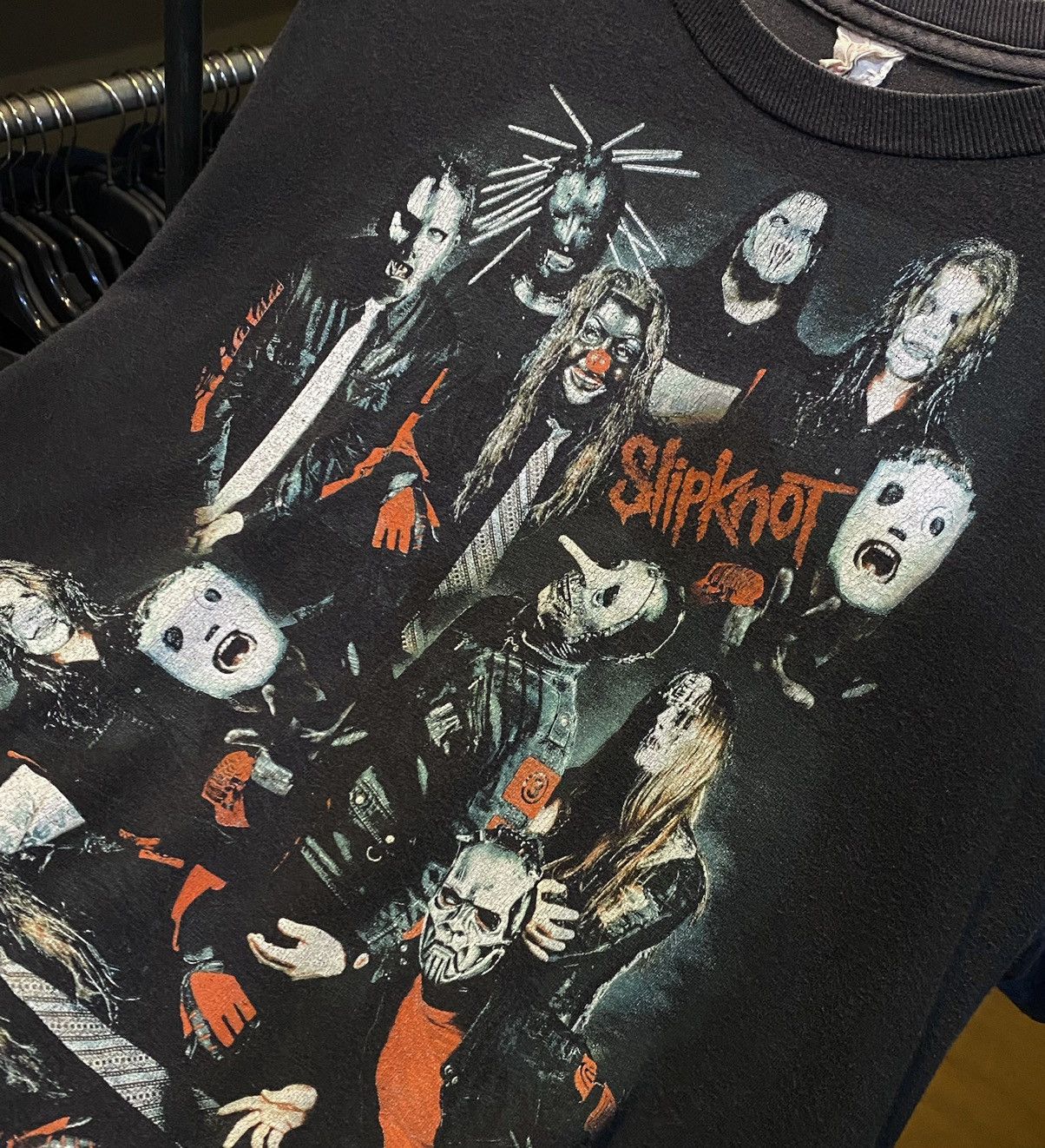 Alstyle × Slipknot × Vintage T shirt Slipknot Band Personil x Air Jordan 1 Shoes 2010 vtg Size US M / EU 48-50 / 2 - 4 Thumbnail