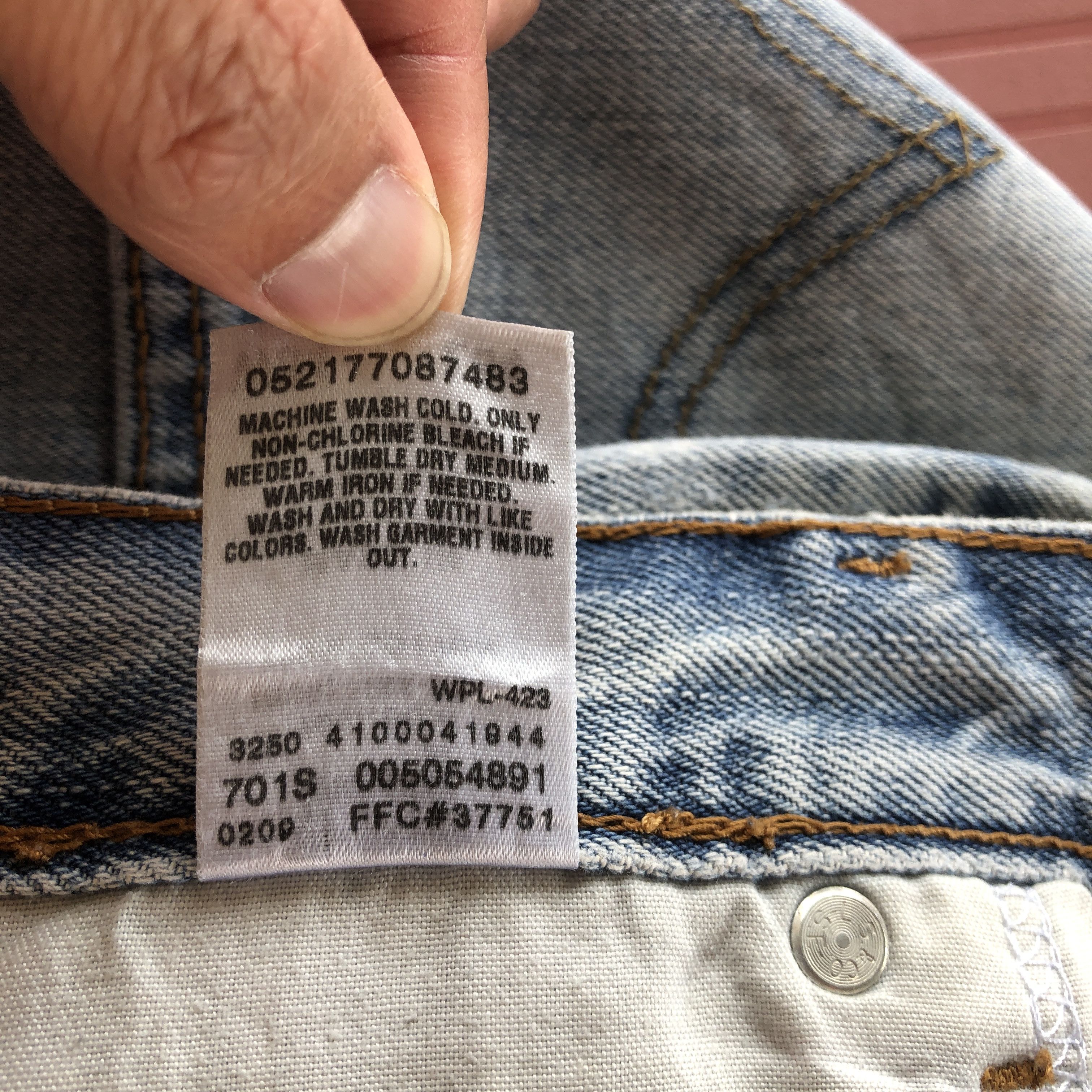 Levi's Vintage Levis Distressed Jeans Levi's 505 Denim Pants Size US 32 / EU 48 - 7 Thumbnail