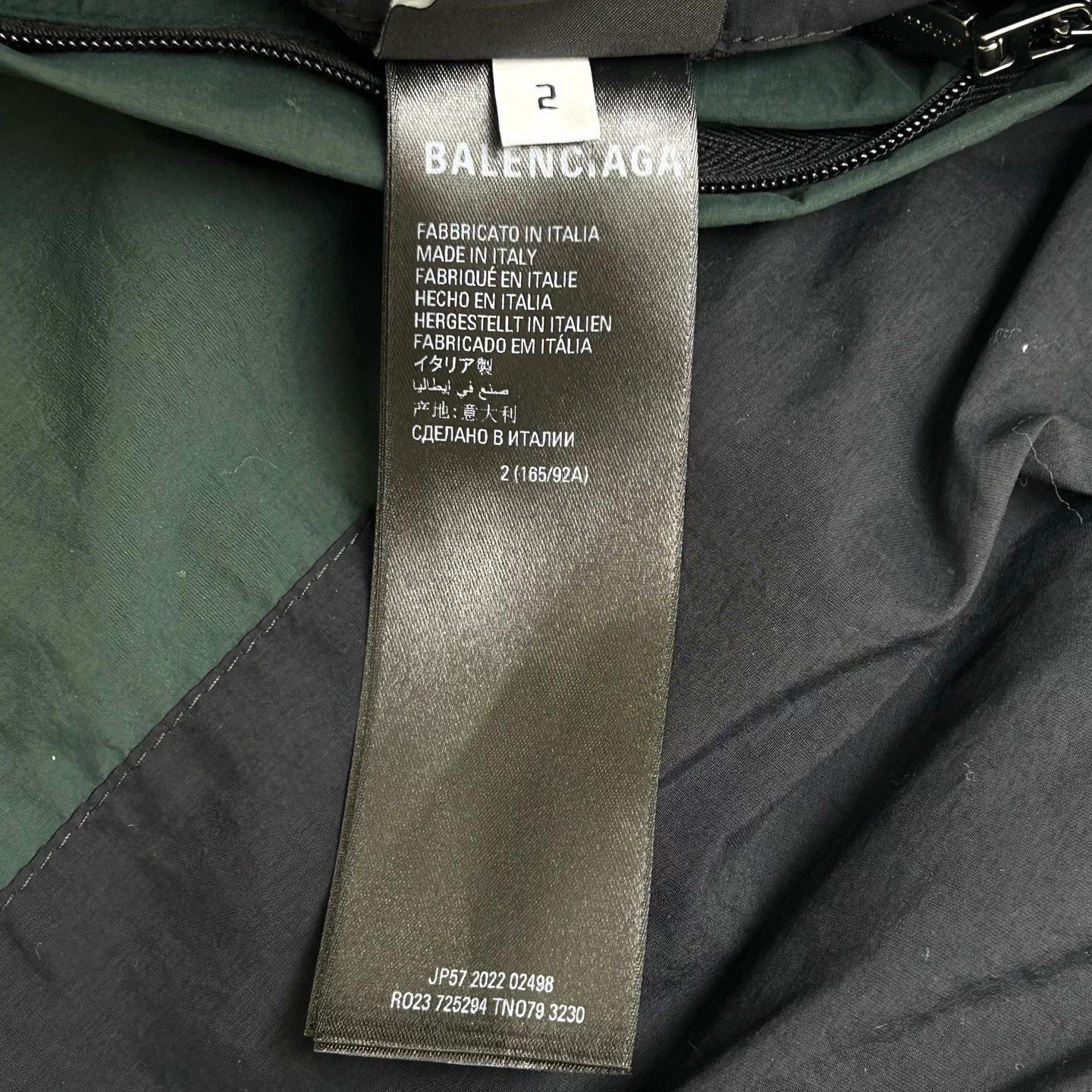 Balenciaga Balenciaga x adidas 2-in-1 casual cotton jacket size 2 Size US M / EU 48-50 / 2 - 6 Thumbnail