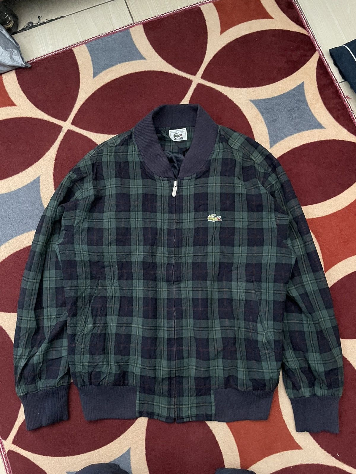 Lacoste VINTAGE Bombers jacket LACOSTE Size US L / EU 52-54 / 3 - 2 Thumbnail