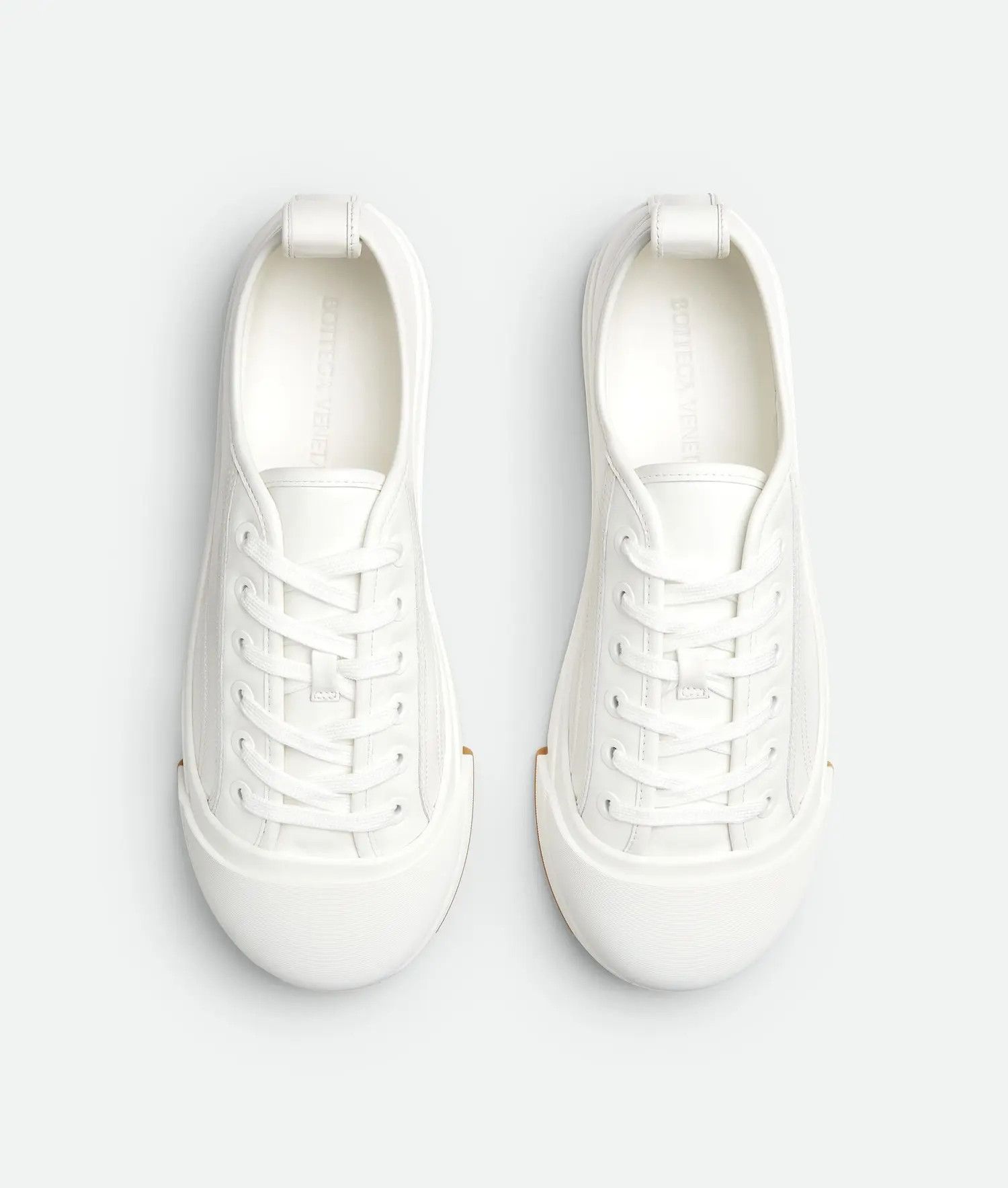 Bottega Veneta o1lf3ng10525 Vulcan Low-Top Sneakers in White Size US 11 / EU 44 - 4 Thumbnail
