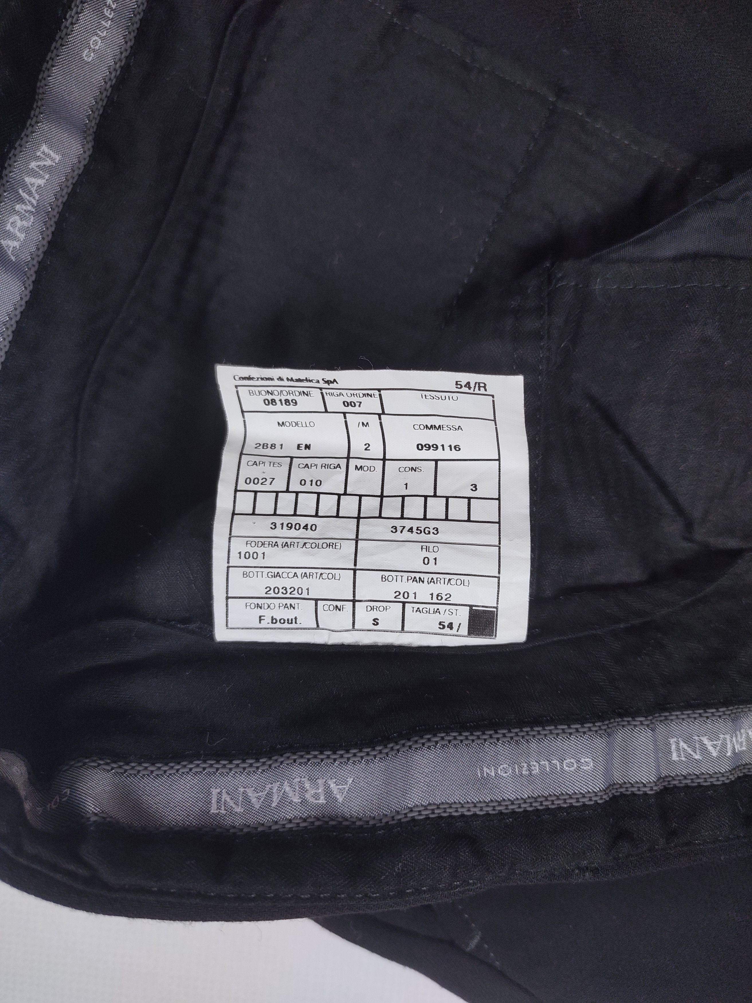 Armani Collezioni Armani Wool trousers pants Size US 34 / EU 50 - 12 Thumbnail