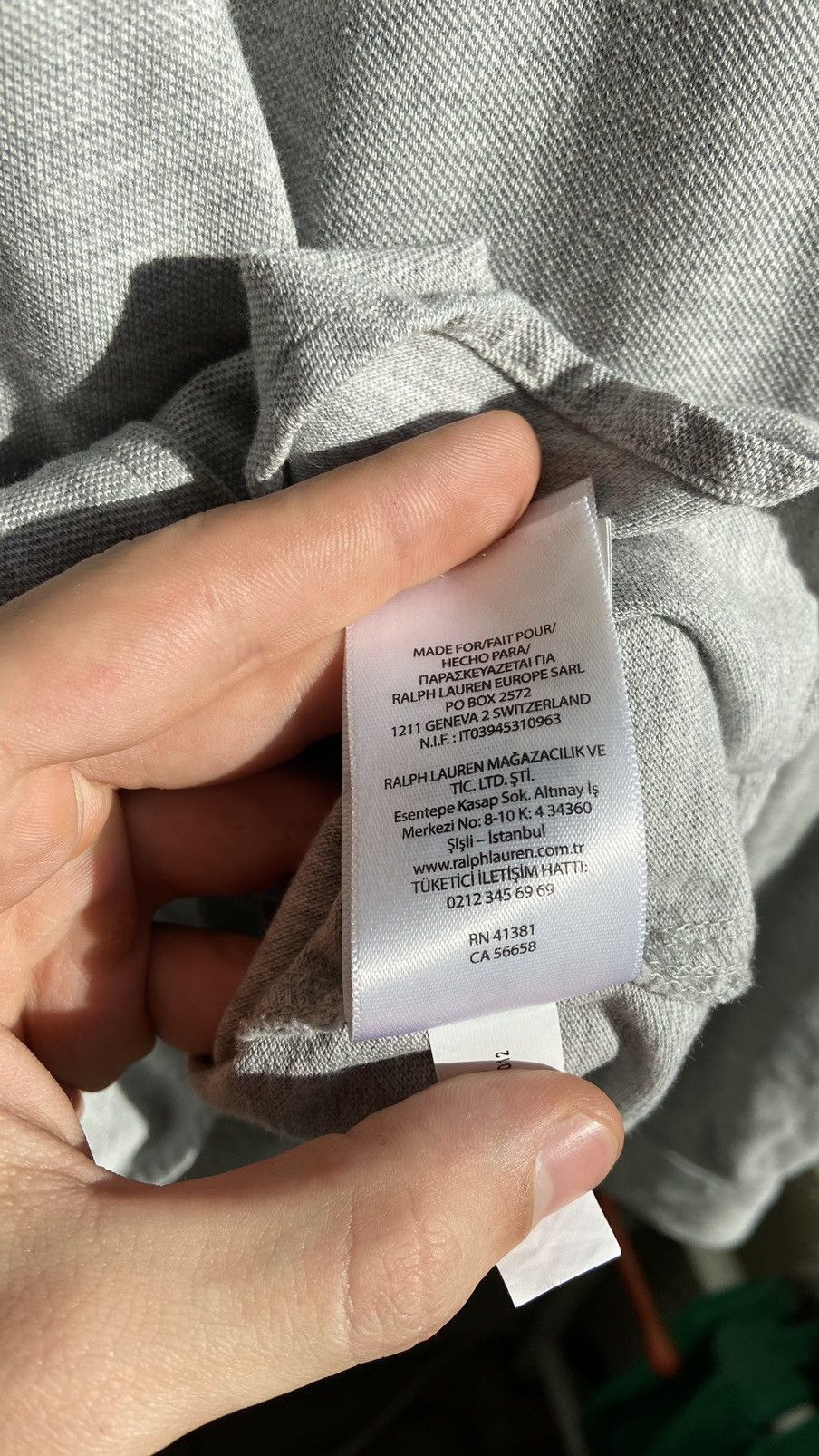 Ralph Lauren Polo Ralph Lauren Featherweight Mesh dark grey ls shirt Size US M / EU 48-50 / 2 - 12 Thumbnail