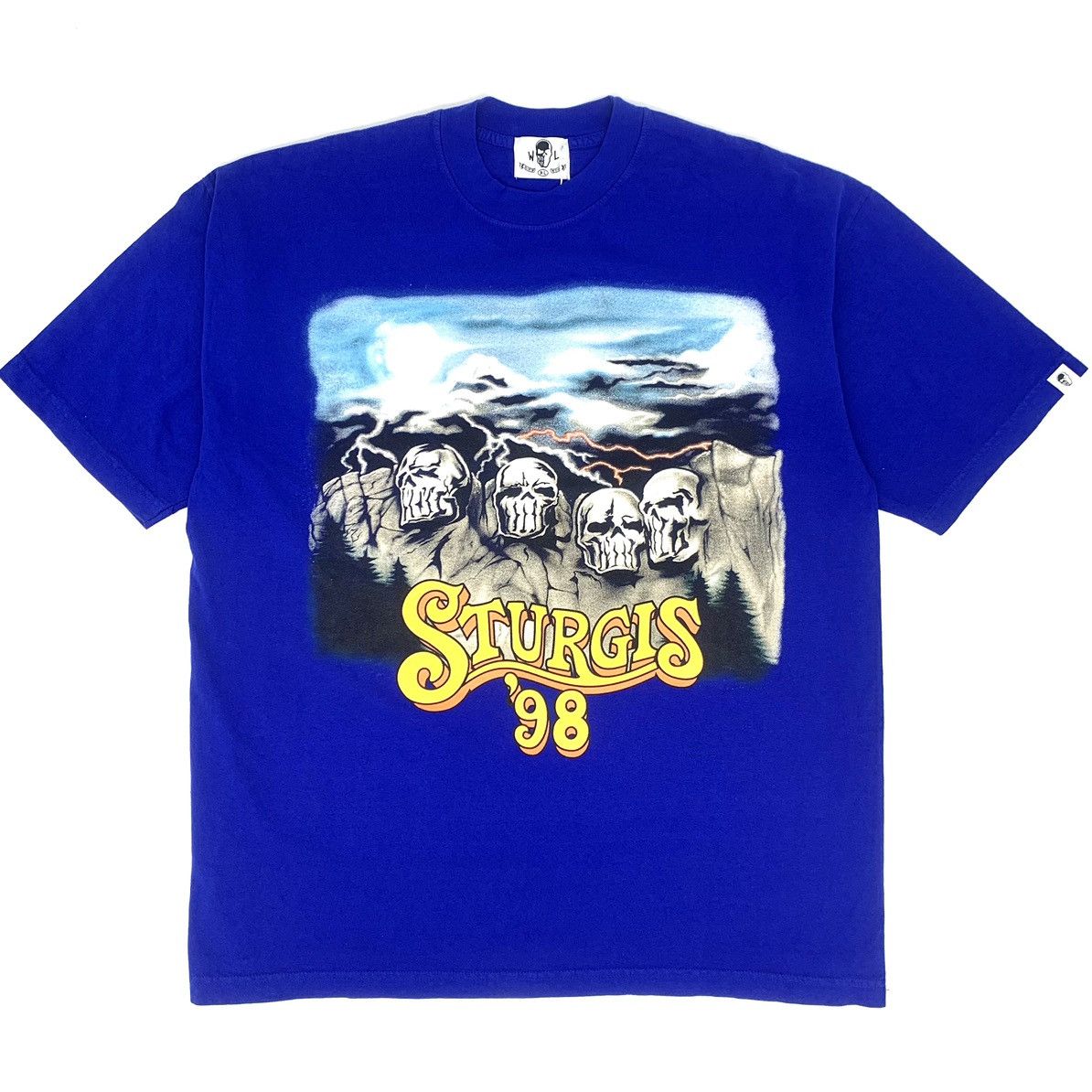 Warren Lotas 2024 WARREN LOTAS STURGIS ‘98 BLUE T-SHIRT (XL) Size US XL / EU 56 / 4 - 1 Thumbnail
