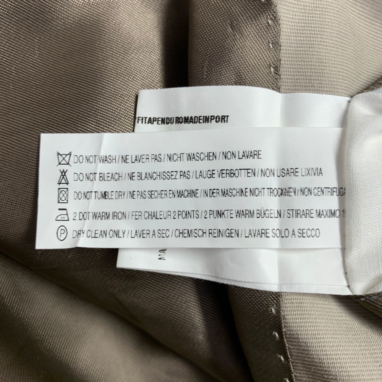 Paul Smith PS by PAUL SMITH Size 42 Khaki Cotton Blend Sport Coat Size 42R - 12 Thumbnail