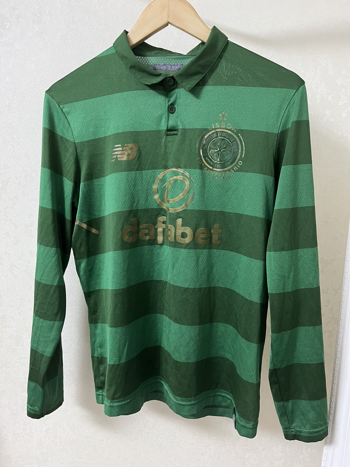 Vintage Celtic Vintage 2017/18 Lisboa 50 Ans Blokecore Jersey Size US S / EU 44-46 / 1 - 1 Thumbnail