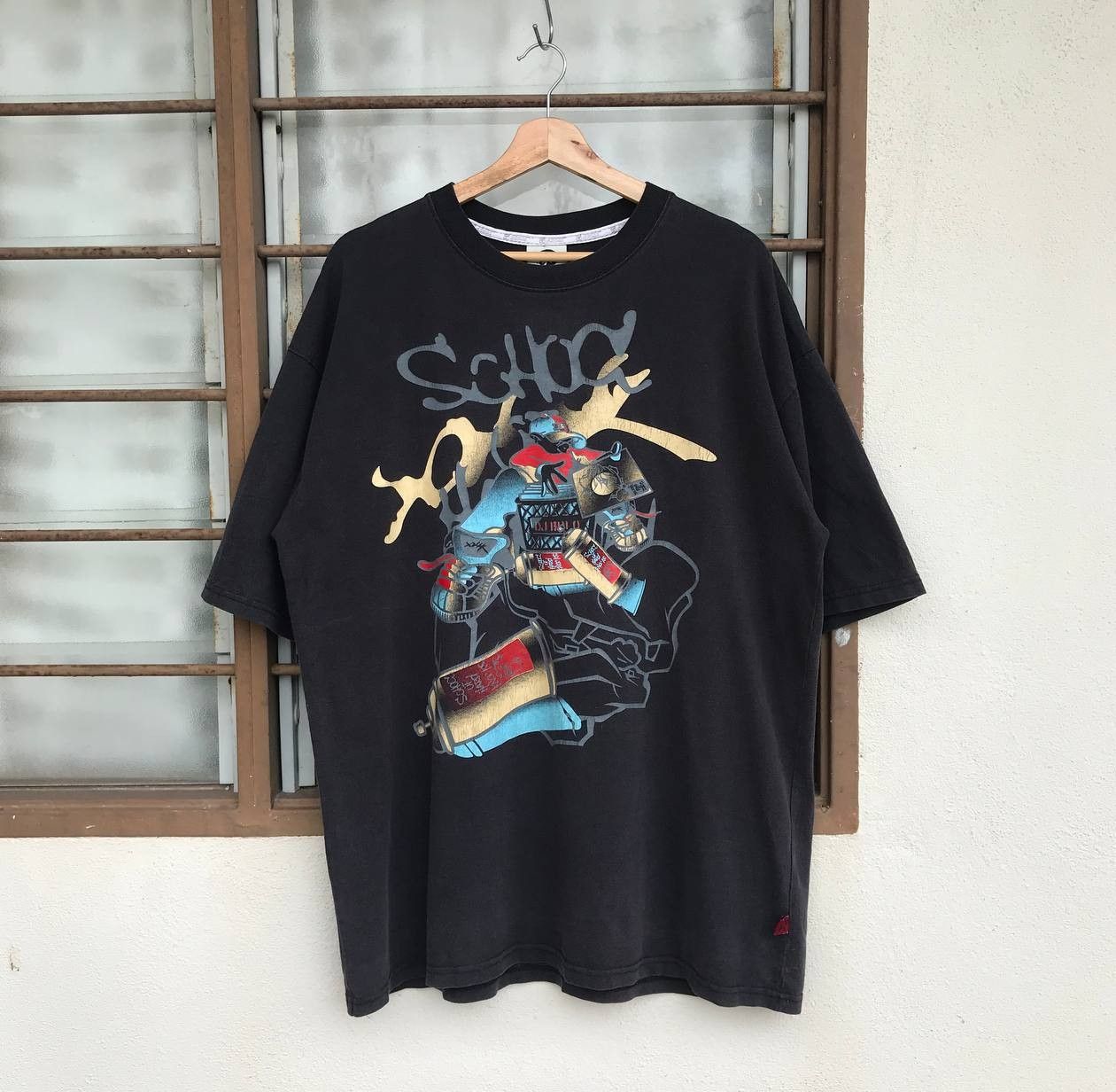 Rap Tees × Vintage VINTAGE Y2K SOHK SCHOOL OF HARD KNOCKS RAPTEES/HIPHOP XXL Size US XXL / EU 58 / 5 - 1 Thumbnail
