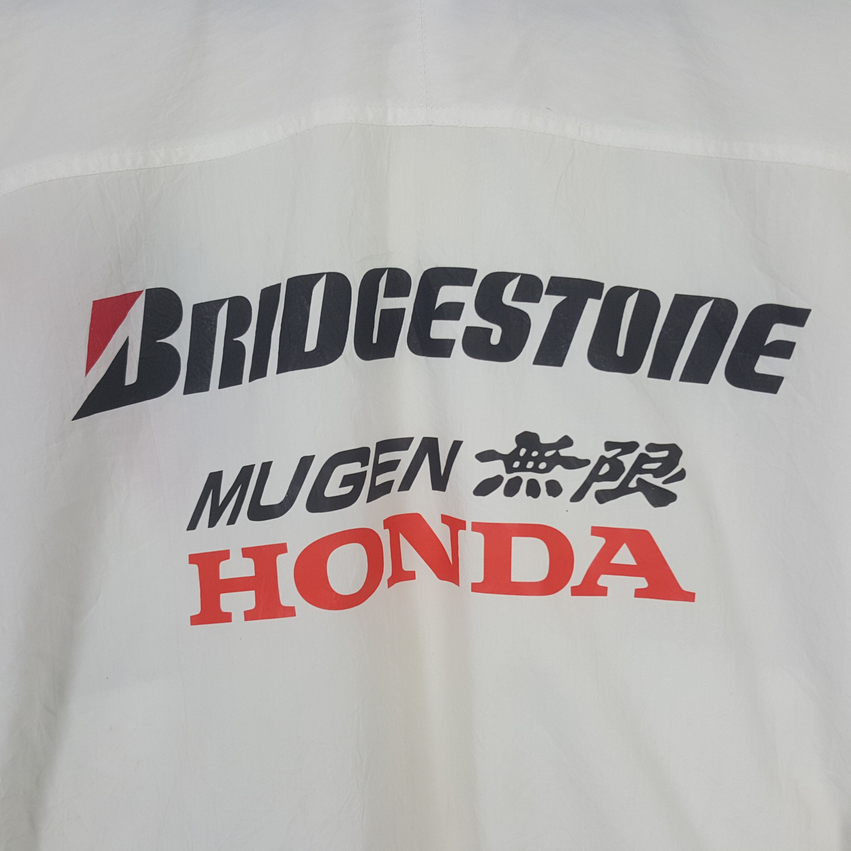 Honda × Vintage Vintage Bridgestone x Mugen Honda Racing Custom Logo Jacket Size US M / EU 48-50 / 2 - 2 Thumbnail