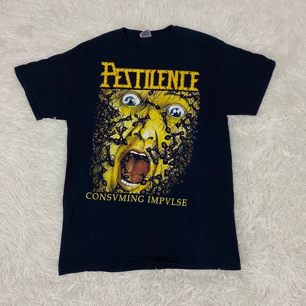 Band Tees Death metal band pestilence consuming impulse Size US M / EU 48-50 / 2 - 1 Thumbnail