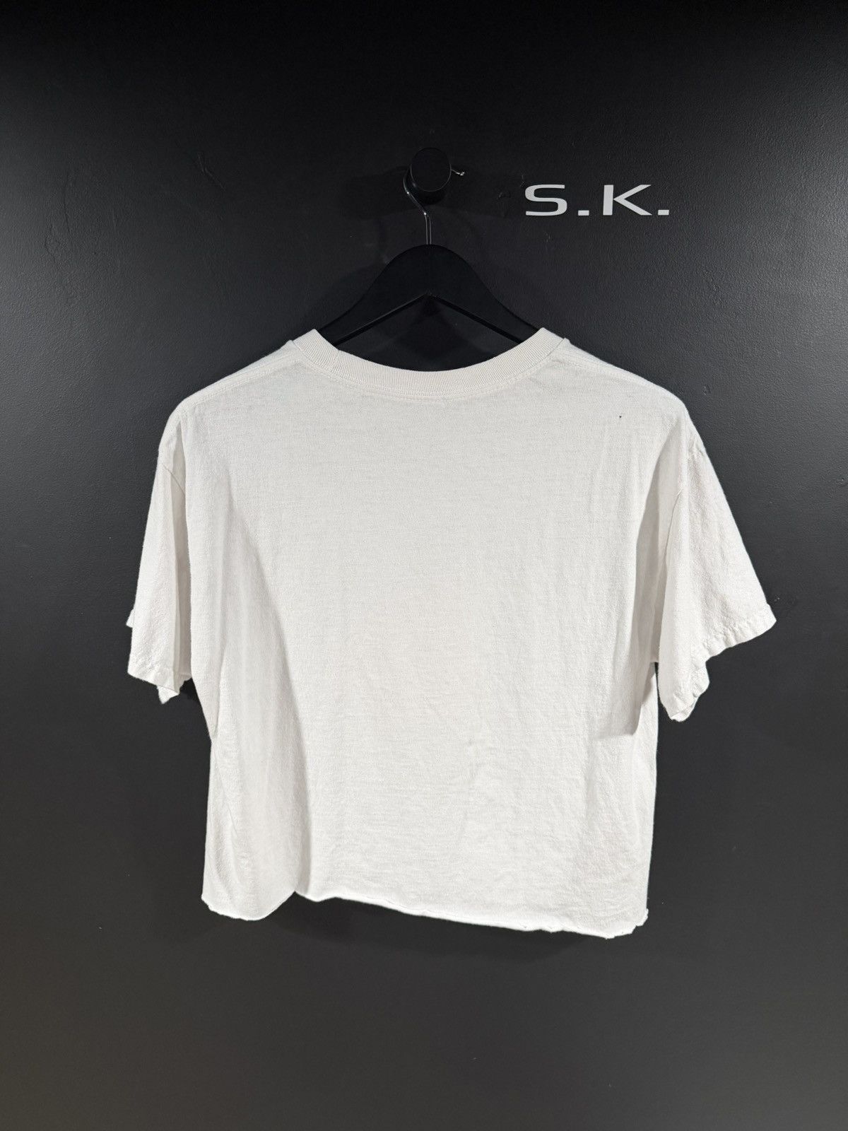 Vintage 2000s Y2K Vintage Naked Girl Cropped Skater Grunge Tee M Size US M / EU 48-50 / 2 - 6 Thumbnail