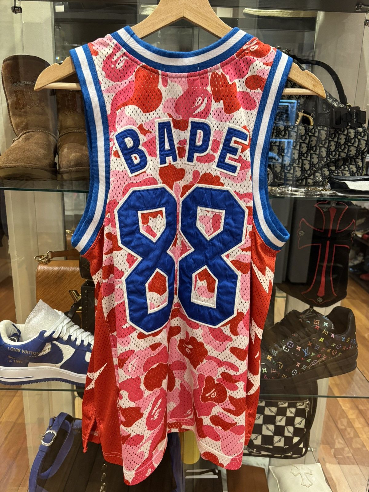 Bape Bape Camo Basketball Jersey Size US M / EU 48-50 / 2 - 2 Thumbnail