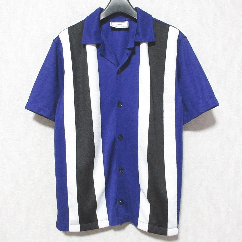 AMI Ami Ami Paris Open Collar Jersey Shirt Textile Dress Shirt E18J589.739 DUTY FREE for USA Size ONE SIZE - 1 Thumbnail