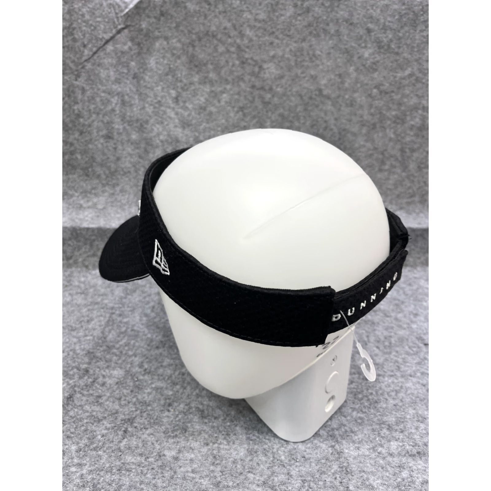 New Era New Era Visor Hat Strap Back One Size Black 100% Polyester Golf Adult Mens Cap Size ONE SIZE - 5 Thumbnail