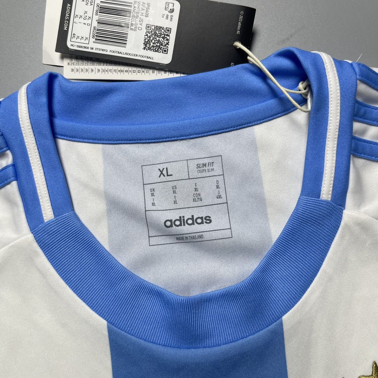 Adidas ARGENTINA ADIDAS 2024 FOOTBALL SOCCER HOME JERSEY Size US XL / EU 56 / 4 - 5 Thumbnail