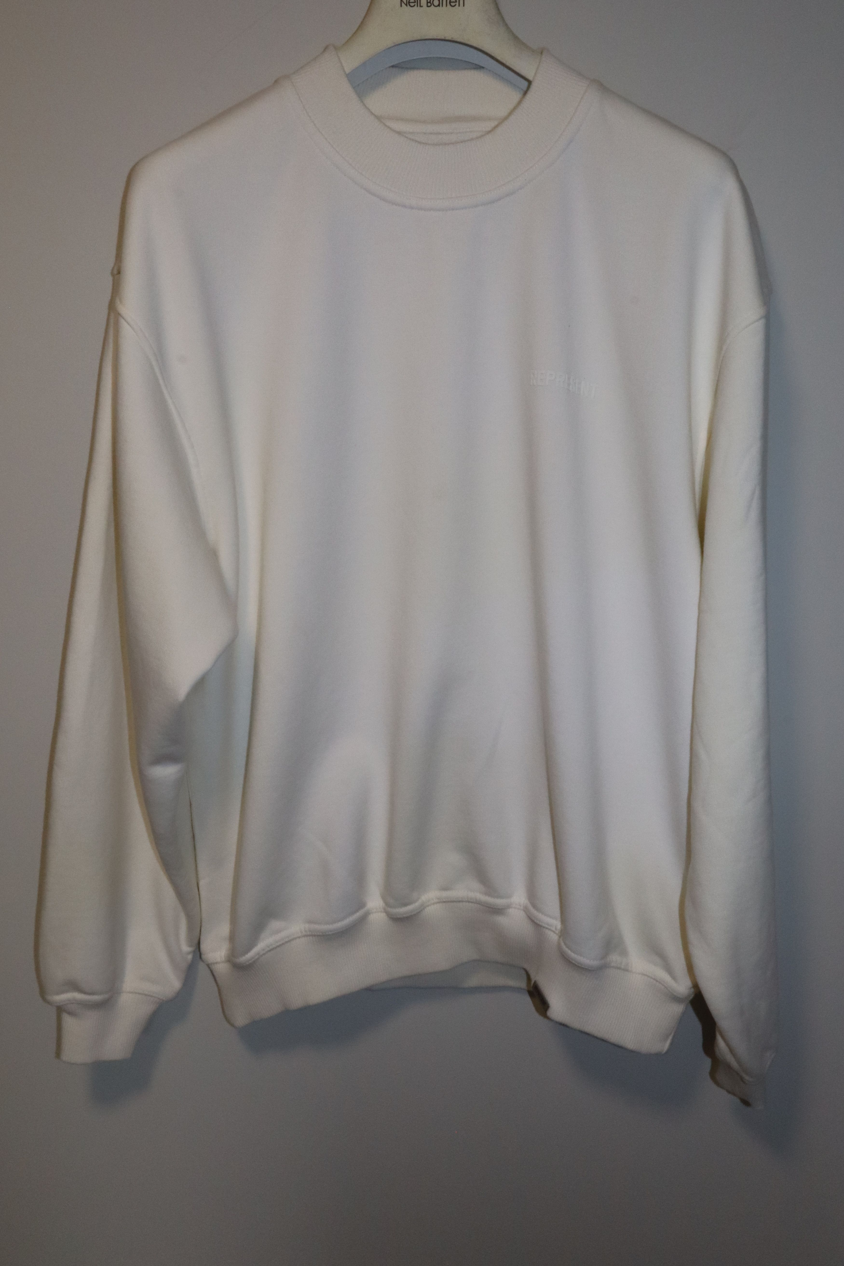 Silicone logo blanks sweatshirt