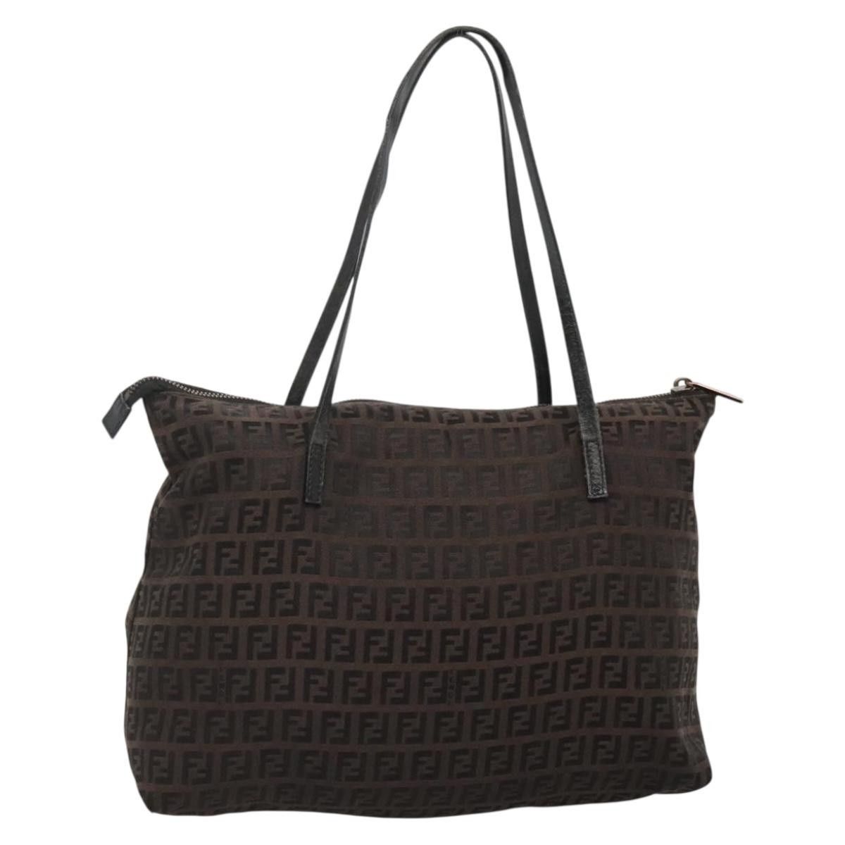 Fendi Fendi Roll Tote Zucca Canvas Size ONE SIZE - 1 Thumbnail