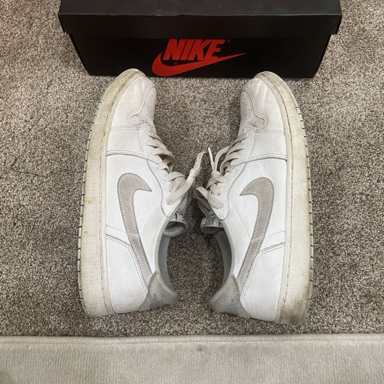 Nike Nike Air Jordan 1 Retro '85 OG Low Neutral Grey Size 13 Size US 12 / EU 45 - 6 Thumbnail
