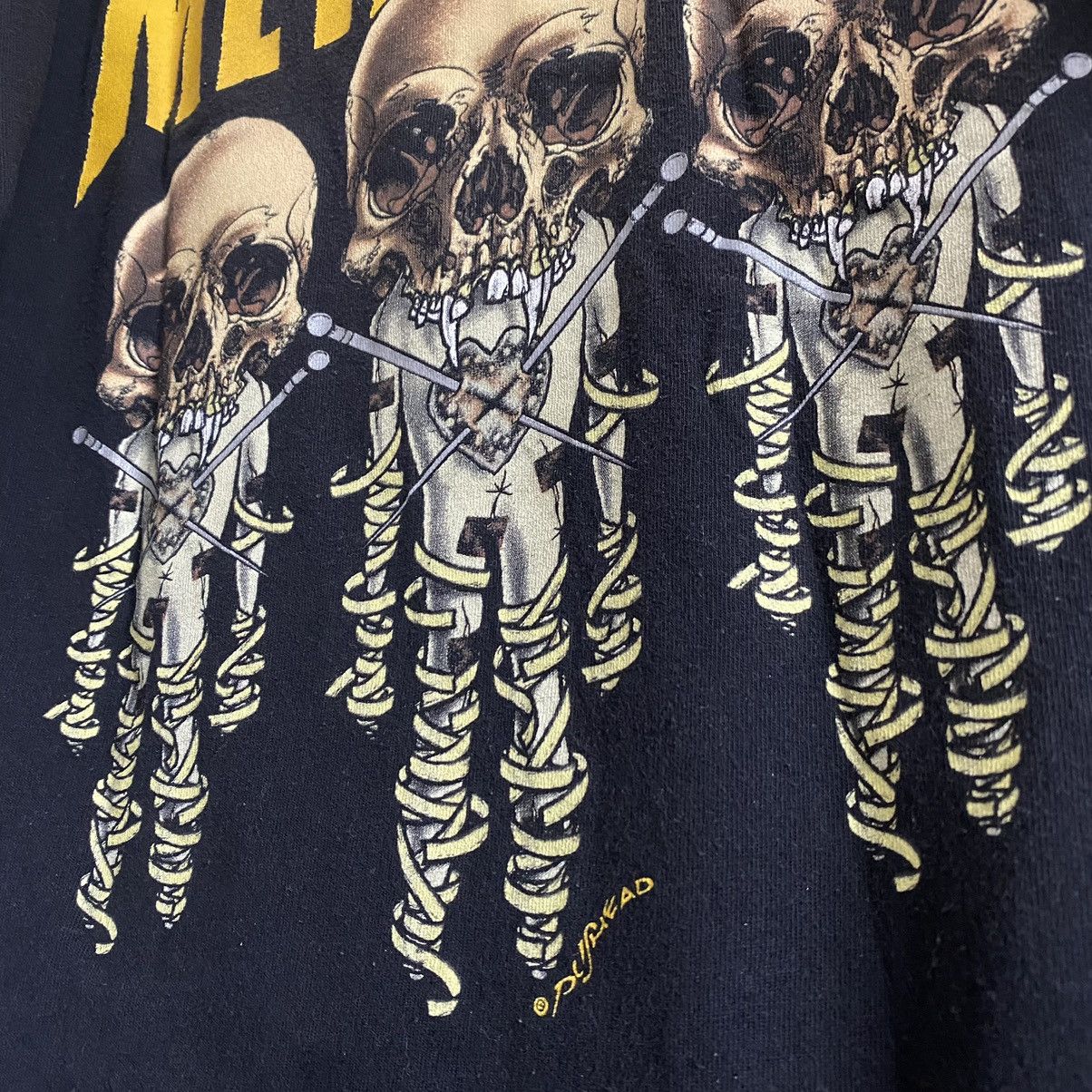 Metallica Vintage Metallica Pushead Fixxxer Tee Size US L / EU 52-54 / 3 - 7 Thumbnail