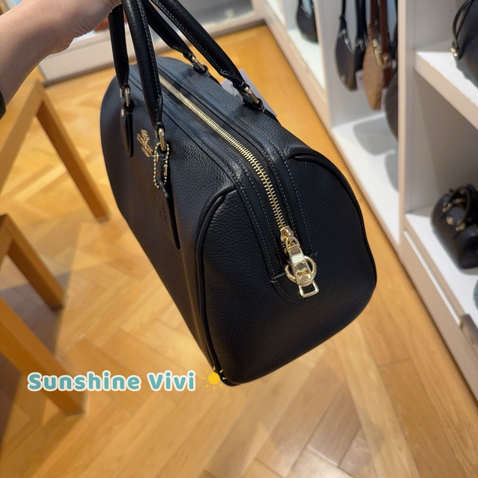 Coach NWT Coach Rowan Large Satchel Bag Crossbody Leather CES11 Size ONE SIZE - 7 Thumbnail