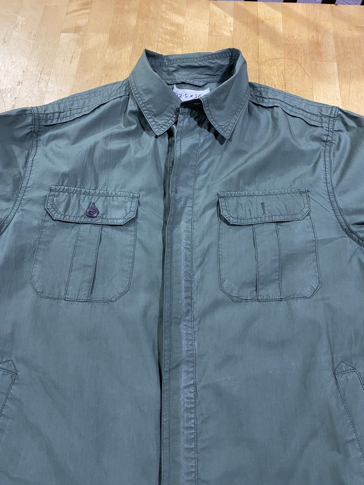 Uniqlo Uniqlo Utility Work Jacket Olive Green Size US L / EU 52-54 / 3 - 4 Thumbnail