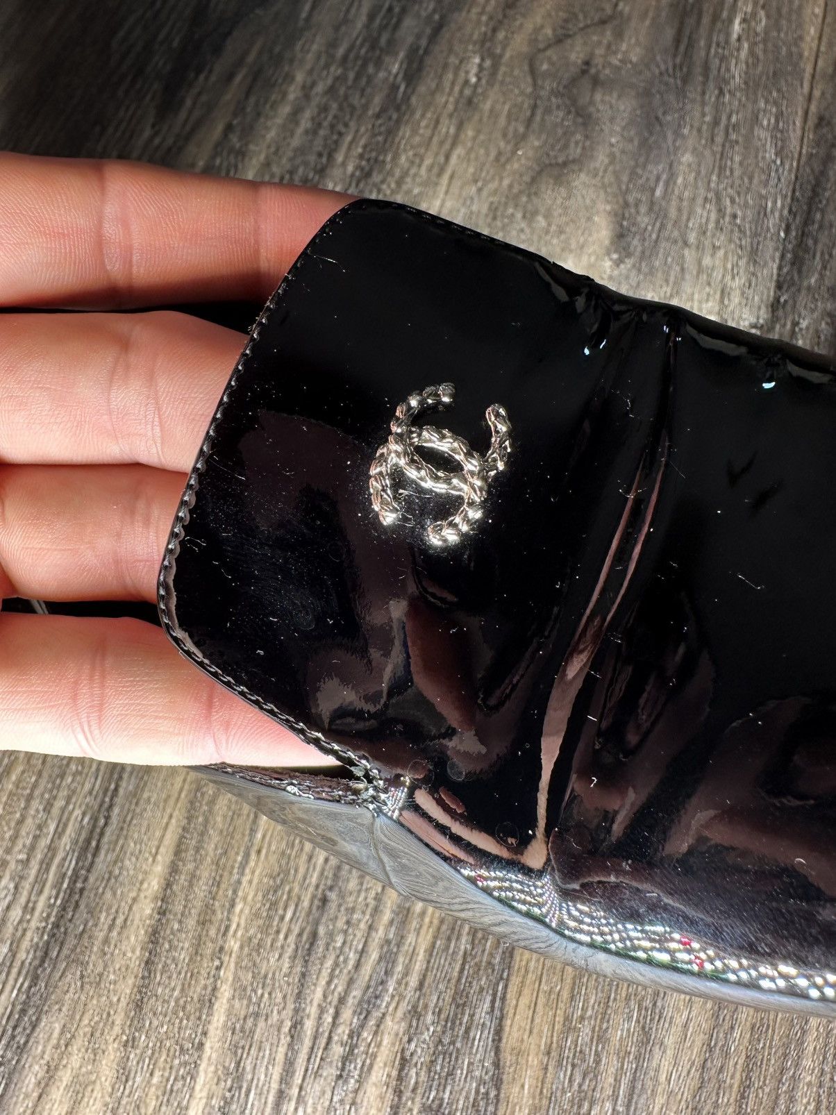 Chanel Chanel women patent Leather Loafers Size US 9 / IT 39 - 7 Thumbnail