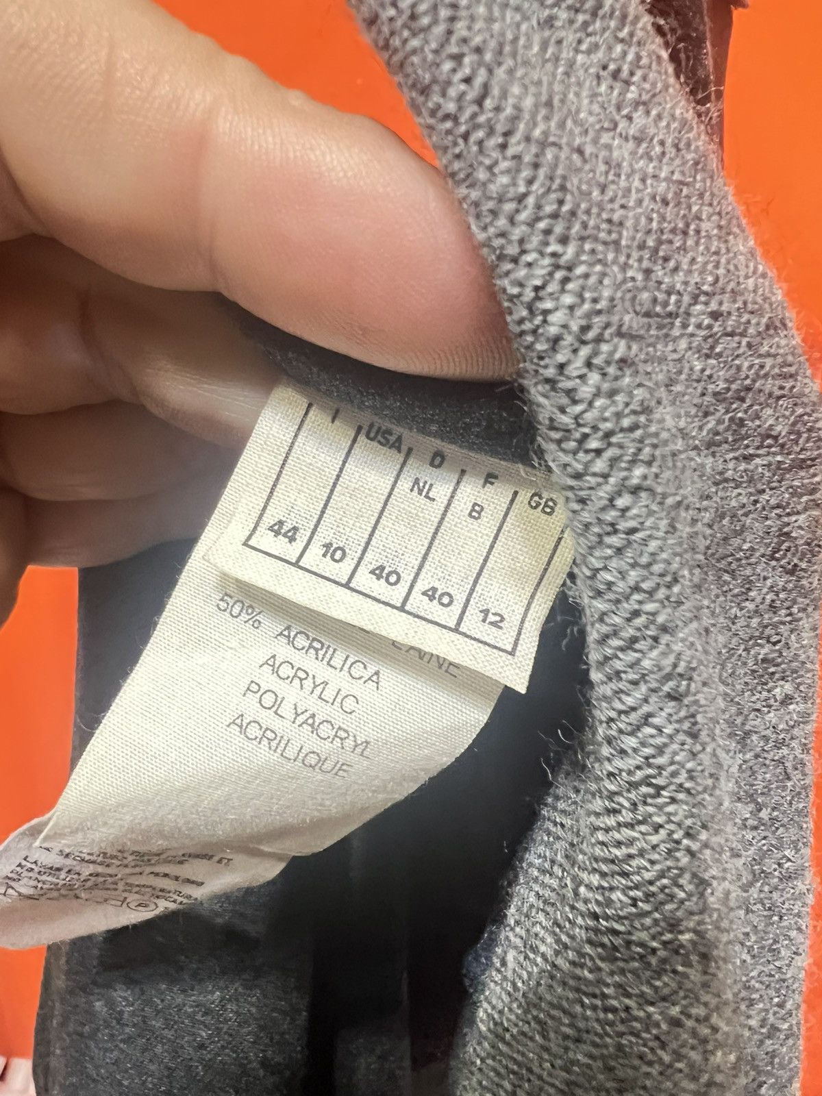 Maison Margiela MARGIELA ARCHIVES A/H 1993-94 recycled jumper Size US S / EU 44-46 / 1 - 7 Thumbnail