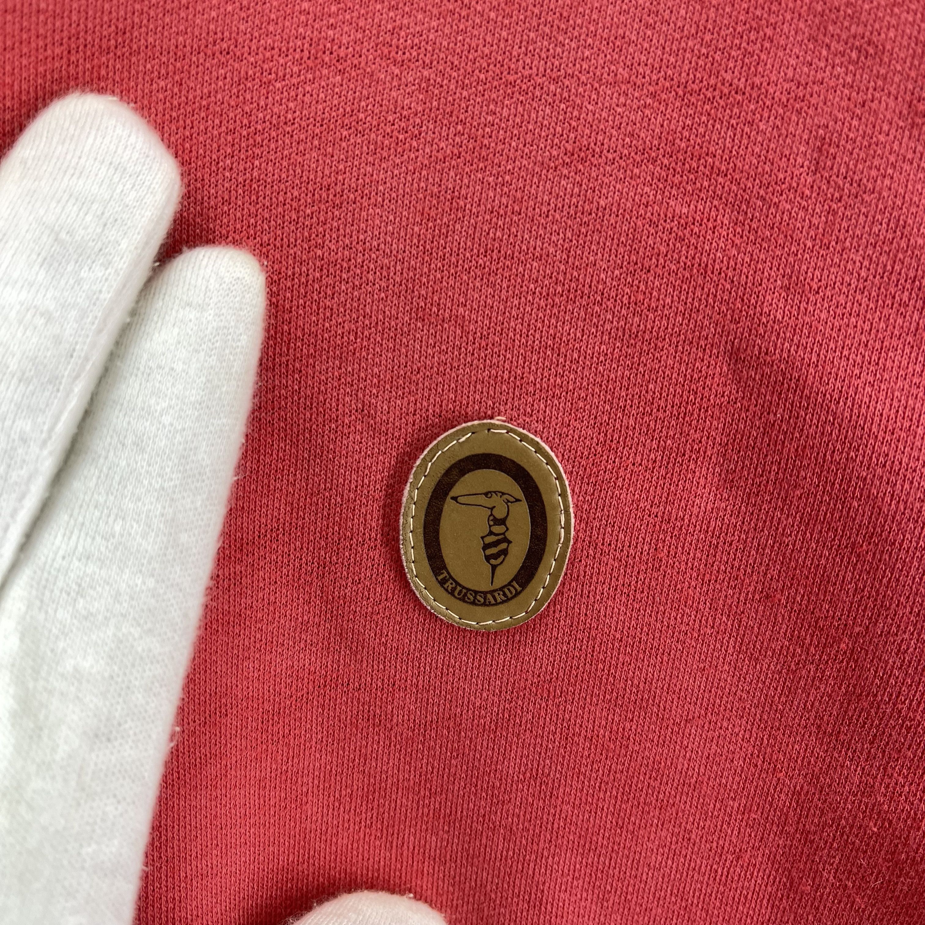 Trussardi 90s Vintage TRUSSARDI Crew Neck Sweatshirt #1469/AY Size US M / EU 48-50 / 2 - 6 Thumbnail