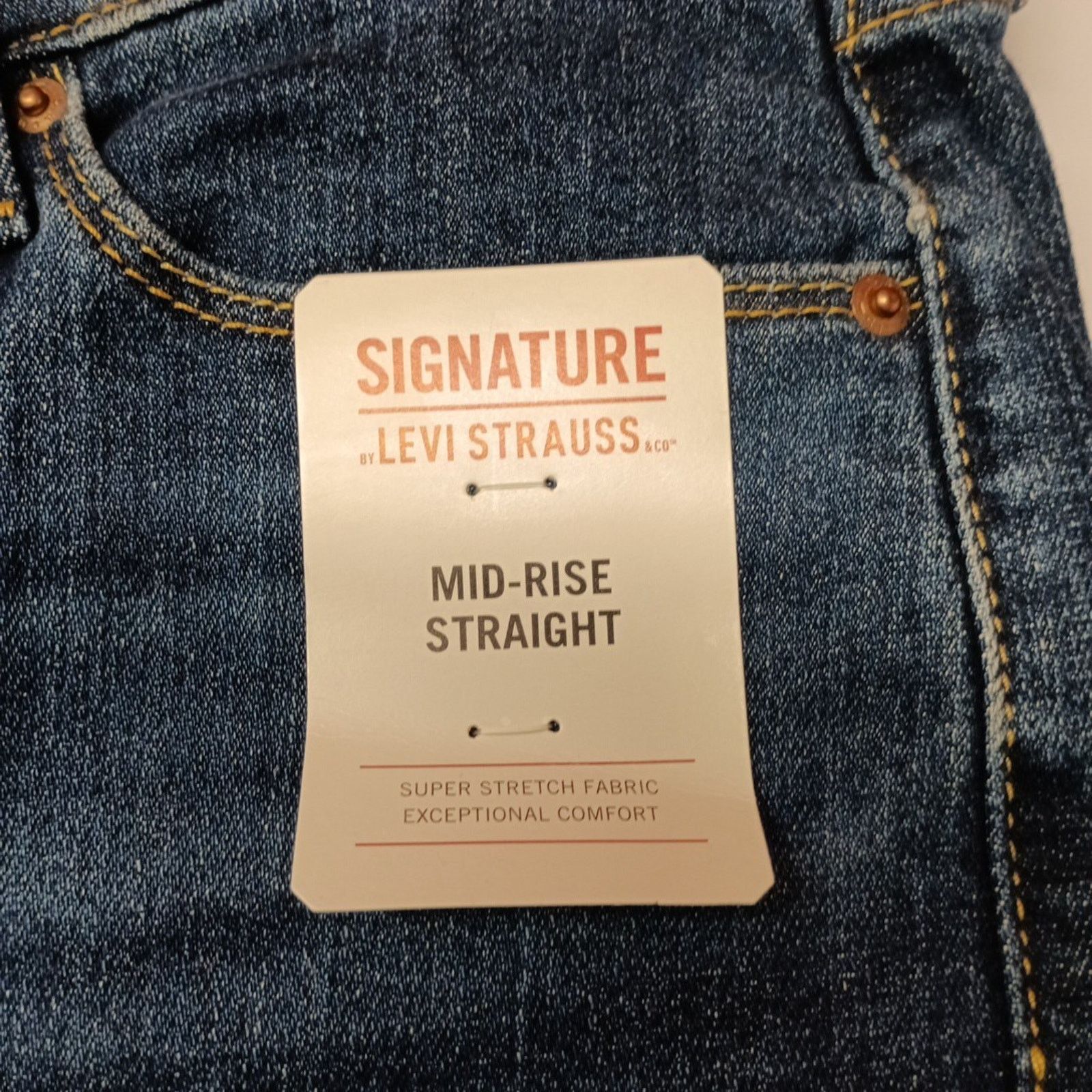 Levi's Levi Signature High Rise Skinny Jeans Woman's Size 2 M 26x32 Size 26" / US 2 / IT 38 - 2 Thumbnail