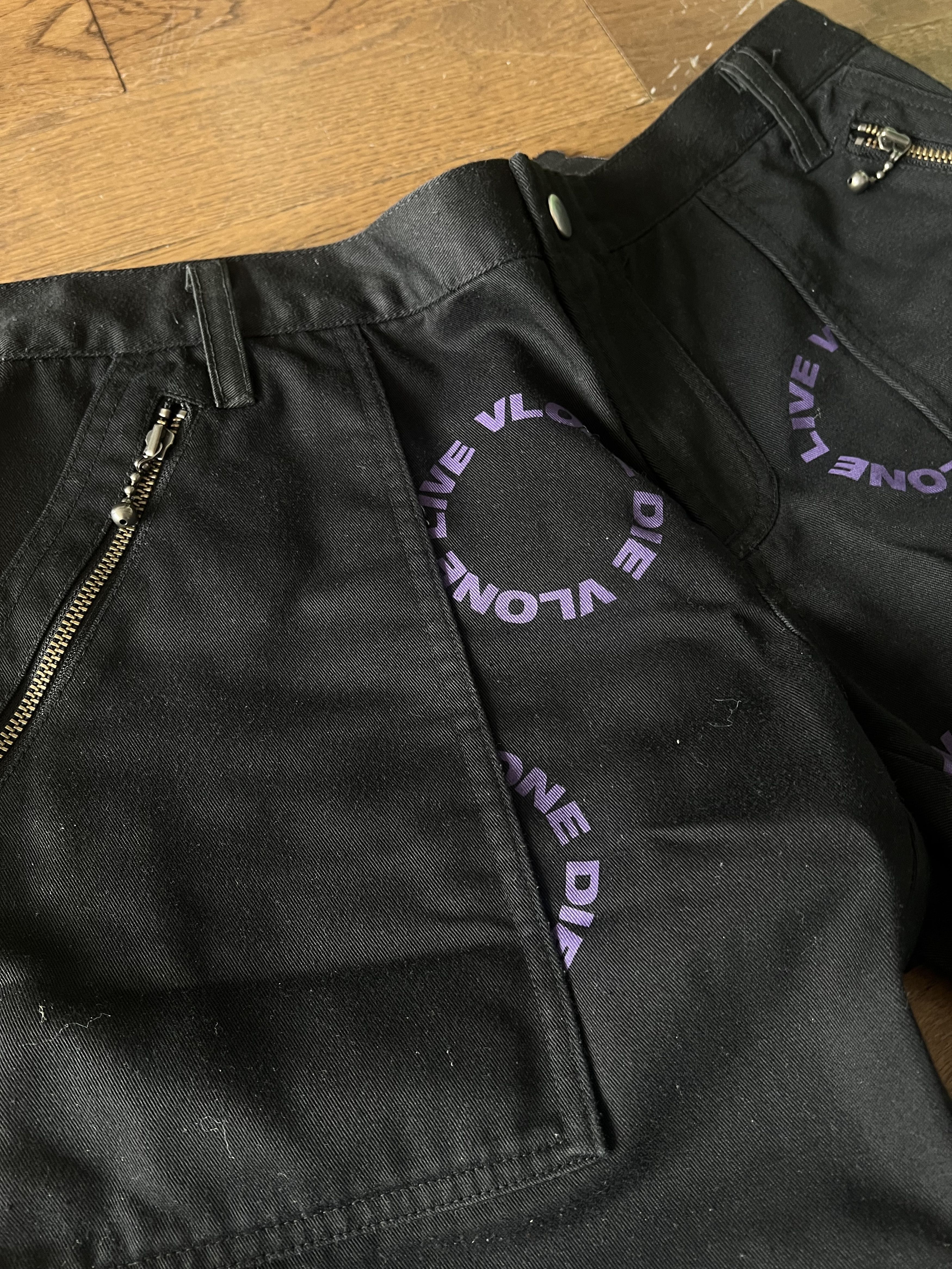 Vlone Vlone Live Die Bondage Black Pants Size US 34 / EU 50 - 2 Thumbnail