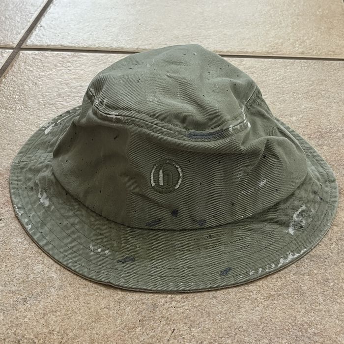 HIDDEN Hidden painted bucket hat | Grailed