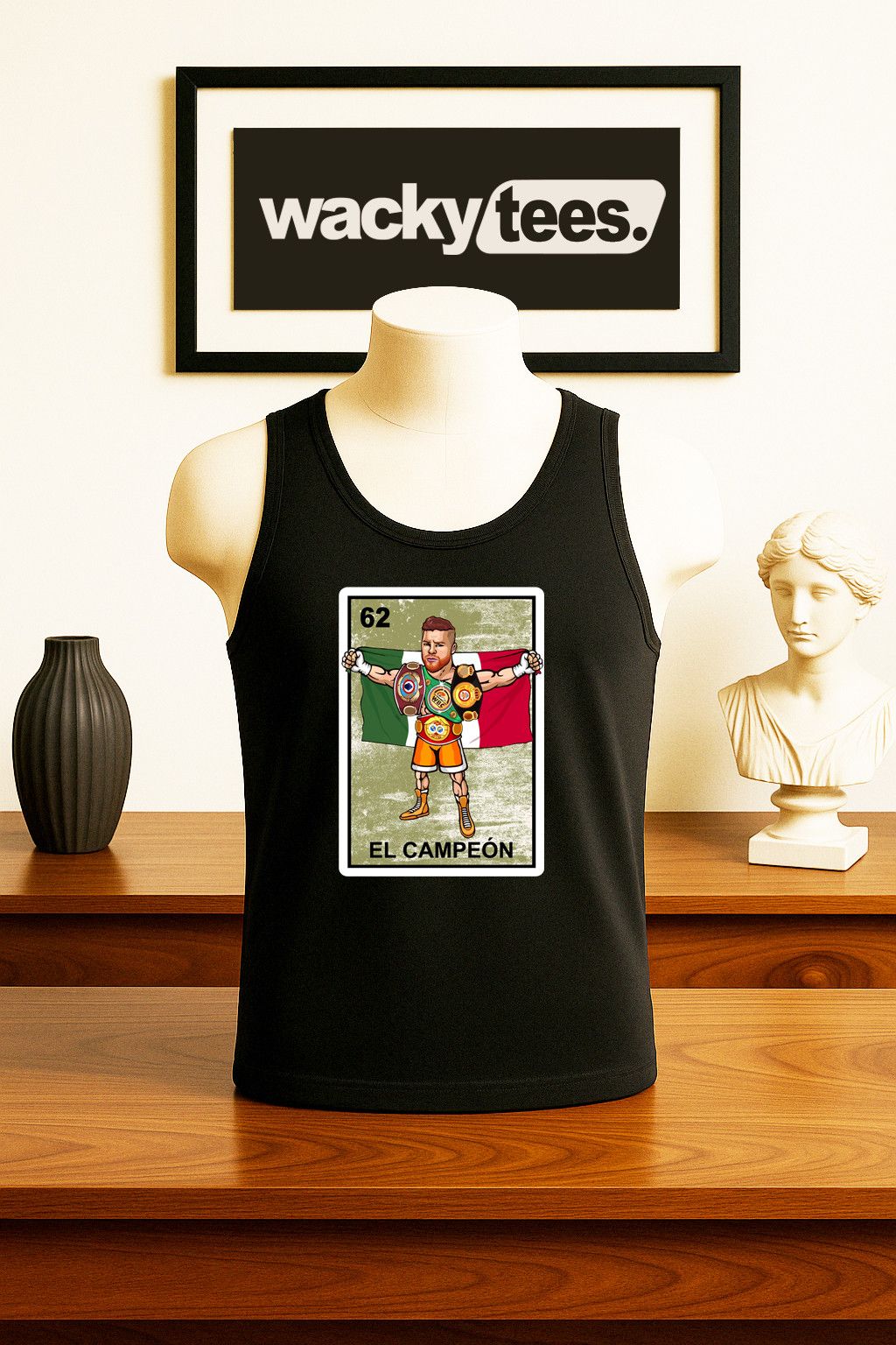 Other El Campeon Canelo Alvarez Champion Loteria Graphic Tee Shirt Size US L / EU 52-54 / 3 - 2 Thumbnail