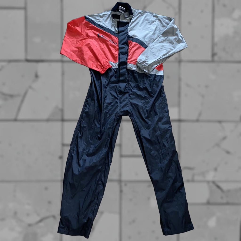Belstaff VINTAGE Belstaff Men Motorcycle Suit 2XL Black/Red Dri-Bika Cotton Leather Gear UK Size 48R - 1 Thumbnail