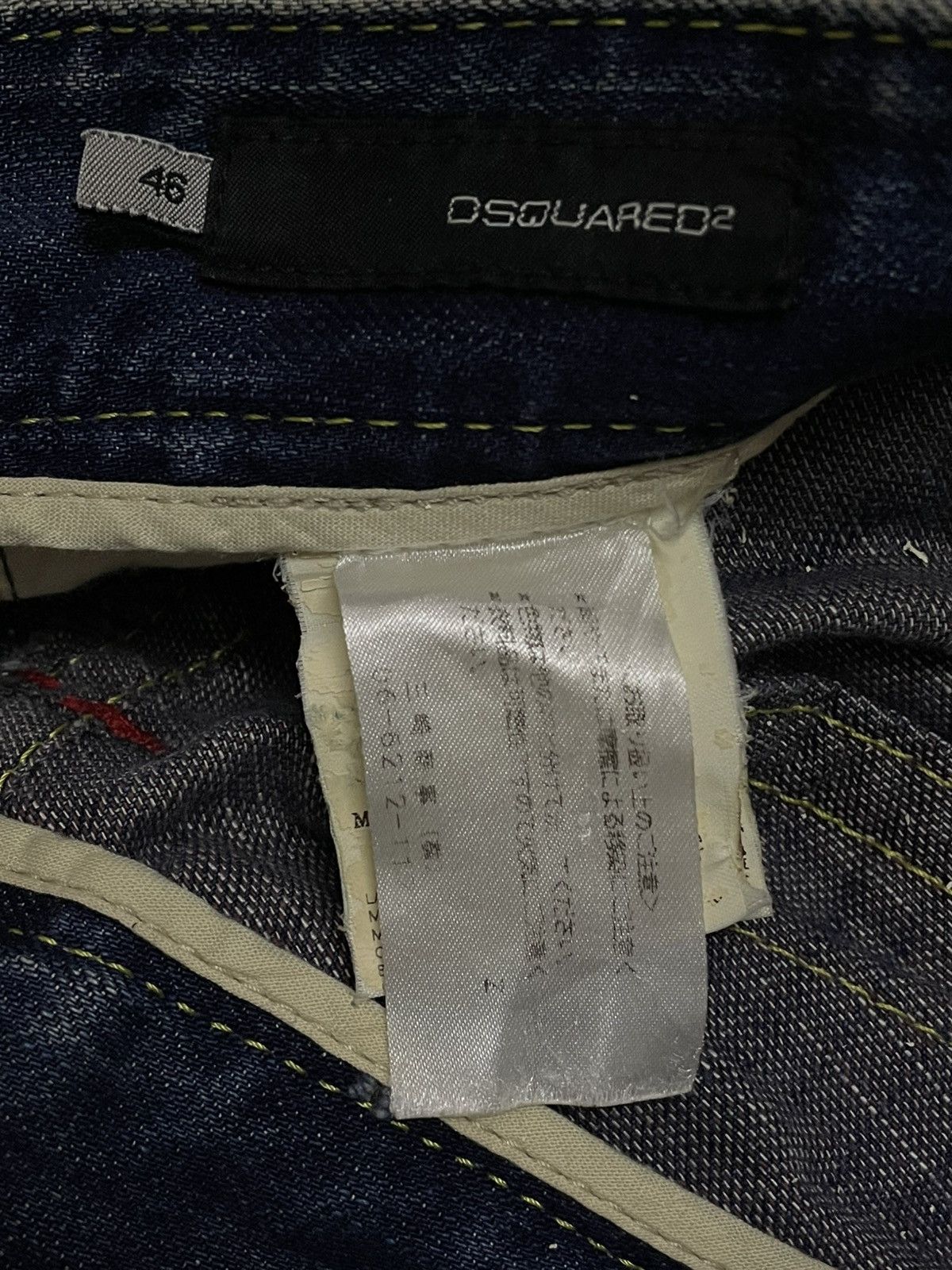 Dsquared2 Authentic Designer Dsquared Fucker Acdc Distressed Denim Size US 32 / EU 48 - 17 Thumbnail