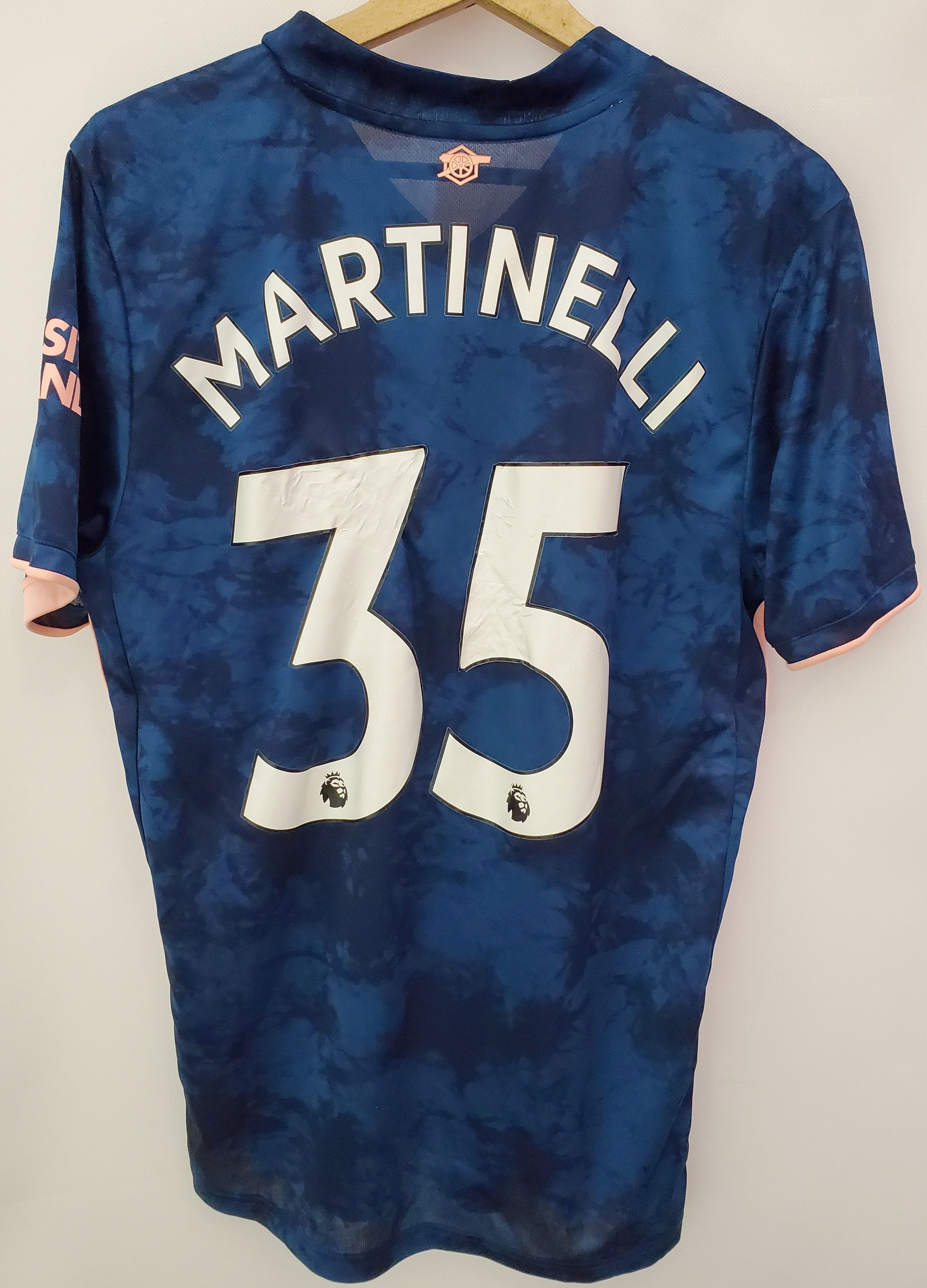 Adidas Arsenal london2020-21 Martinelli #35 soccer jersey size M Size US M / EU 48-50 / 2 - 2 Thumbnail